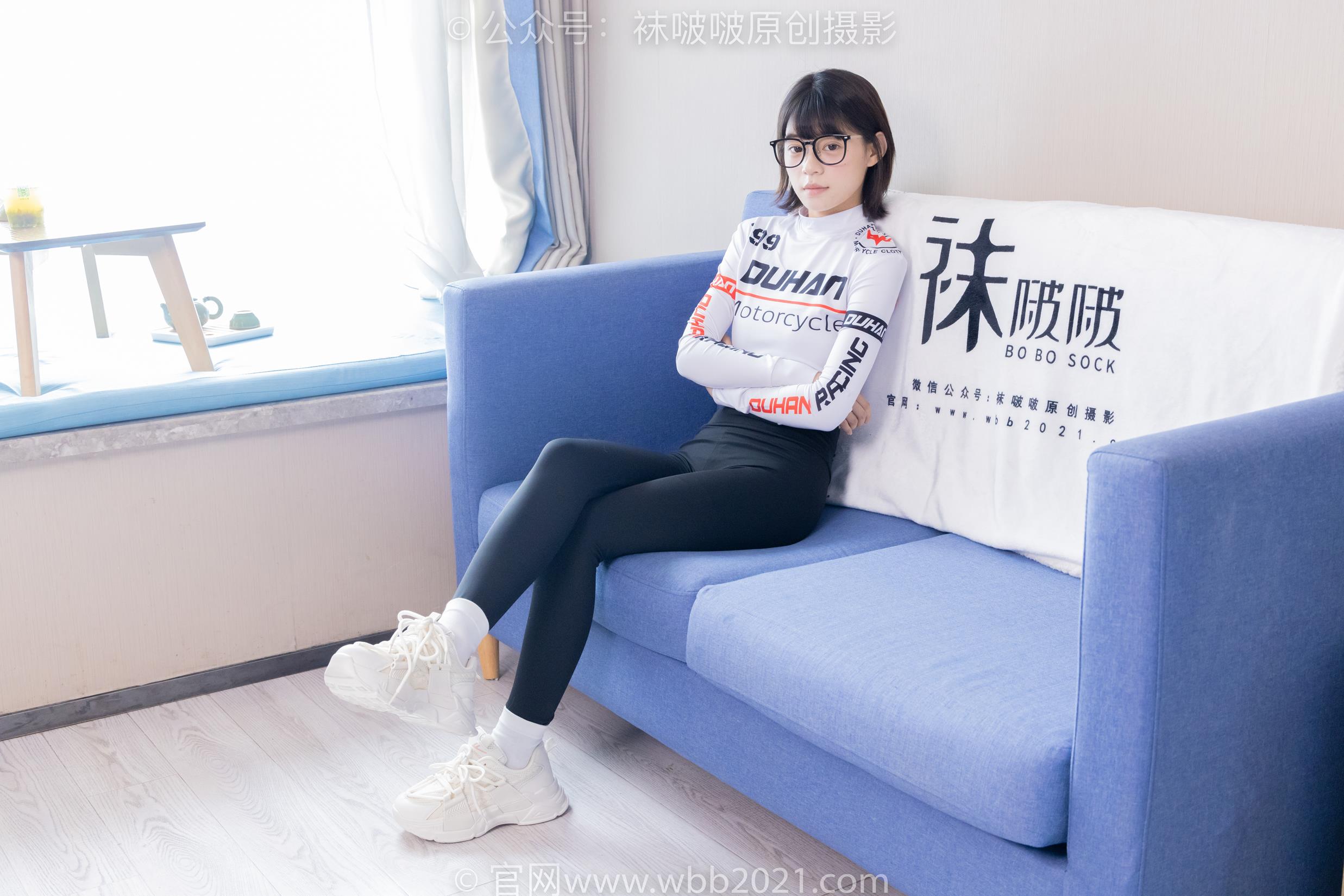 图片[42]-[BoBoSocks袜啵啵]NO.410 糯米-运动鞋、白棉袜、肉丝、瑜伽裤裤里丝[145P] – 速更版-美库