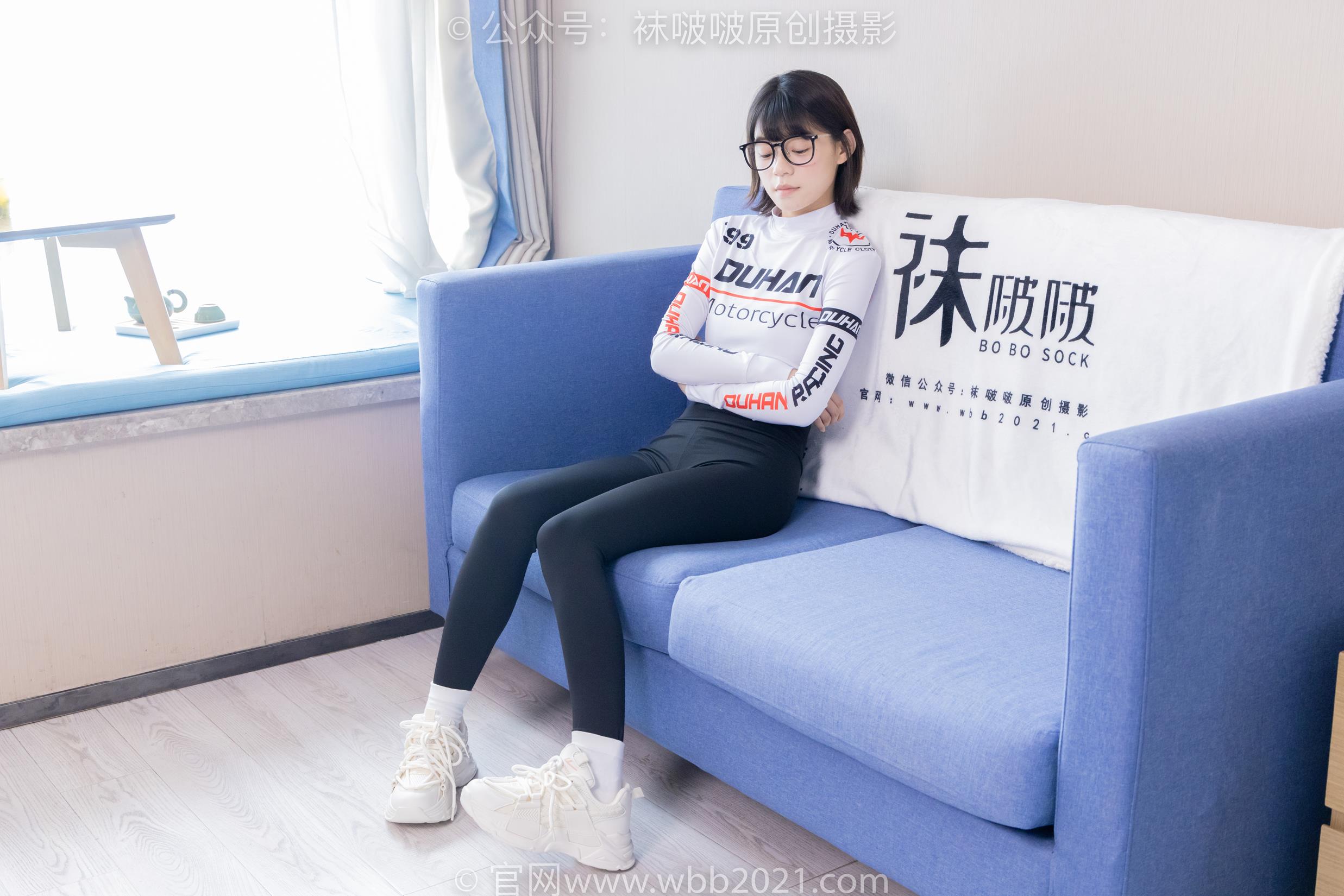 图片[43]-[BoBoSocks袜啵啵]NO.410 糯米-运动鞋、白棉袜、肉丝、瑜伽裤裤里丝[145P] – 速更版-美库