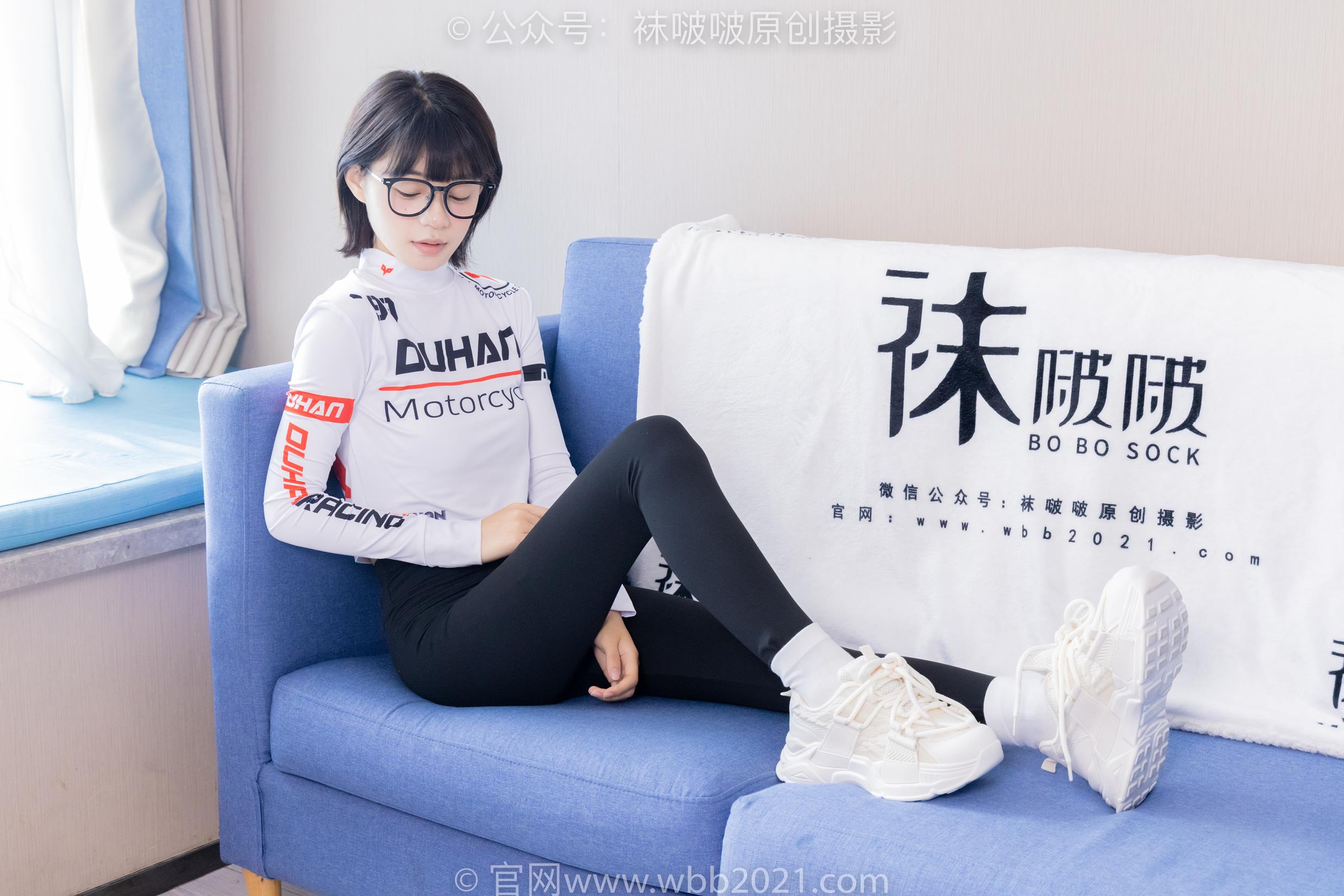 图片[52]-[BoBoSocks袜啵啵]NO.410 糯米-运动鞋、白棉袜、肉丝、瑜伽裤裤里丝[145P] – 速更版-美库