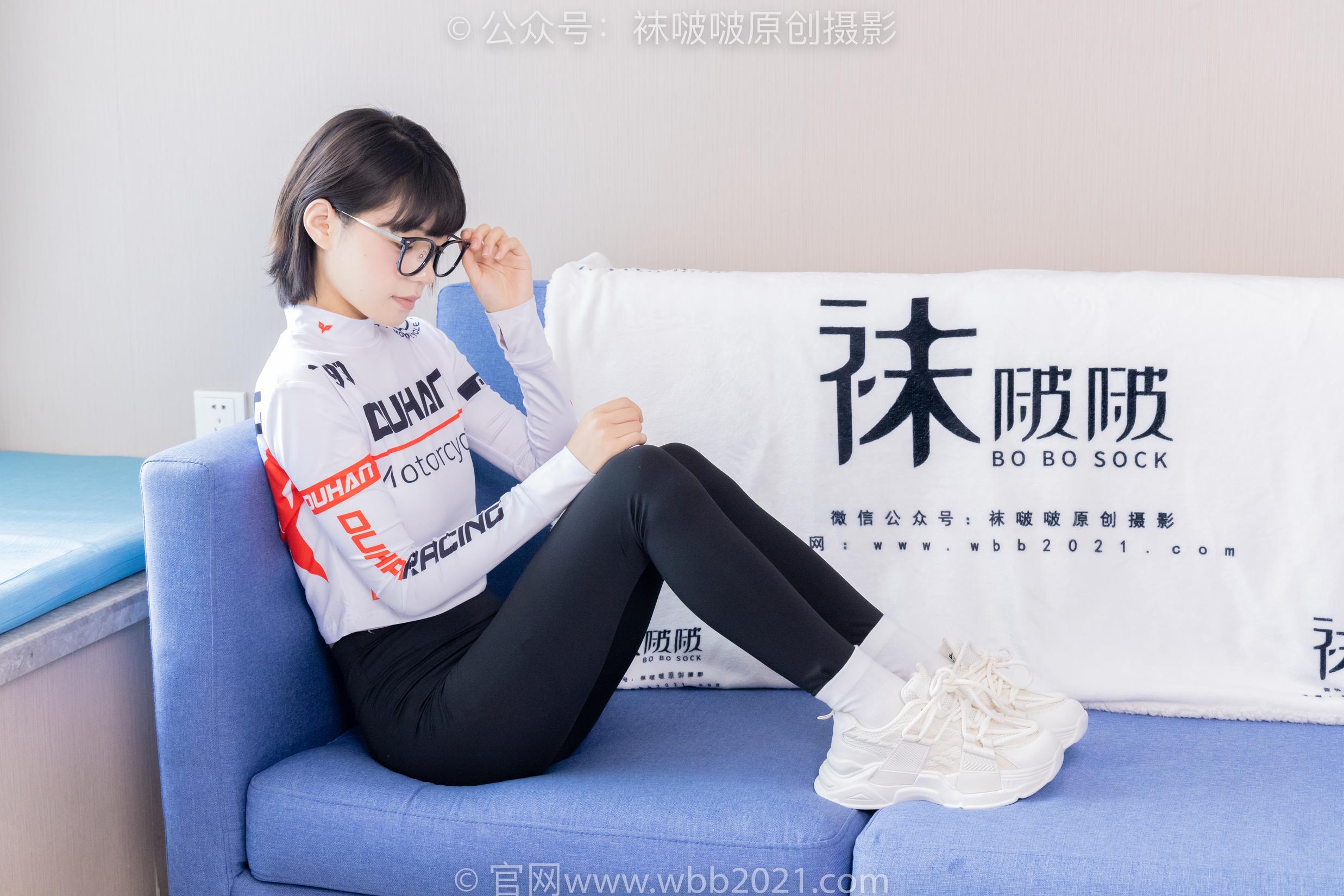 图片[55]-[BoBoSocks袜啵啵]NO.410 糯米-运动鞋、白棉袜、肉丝、瑜伽裤裤里丝[145P] – 速更版-美库