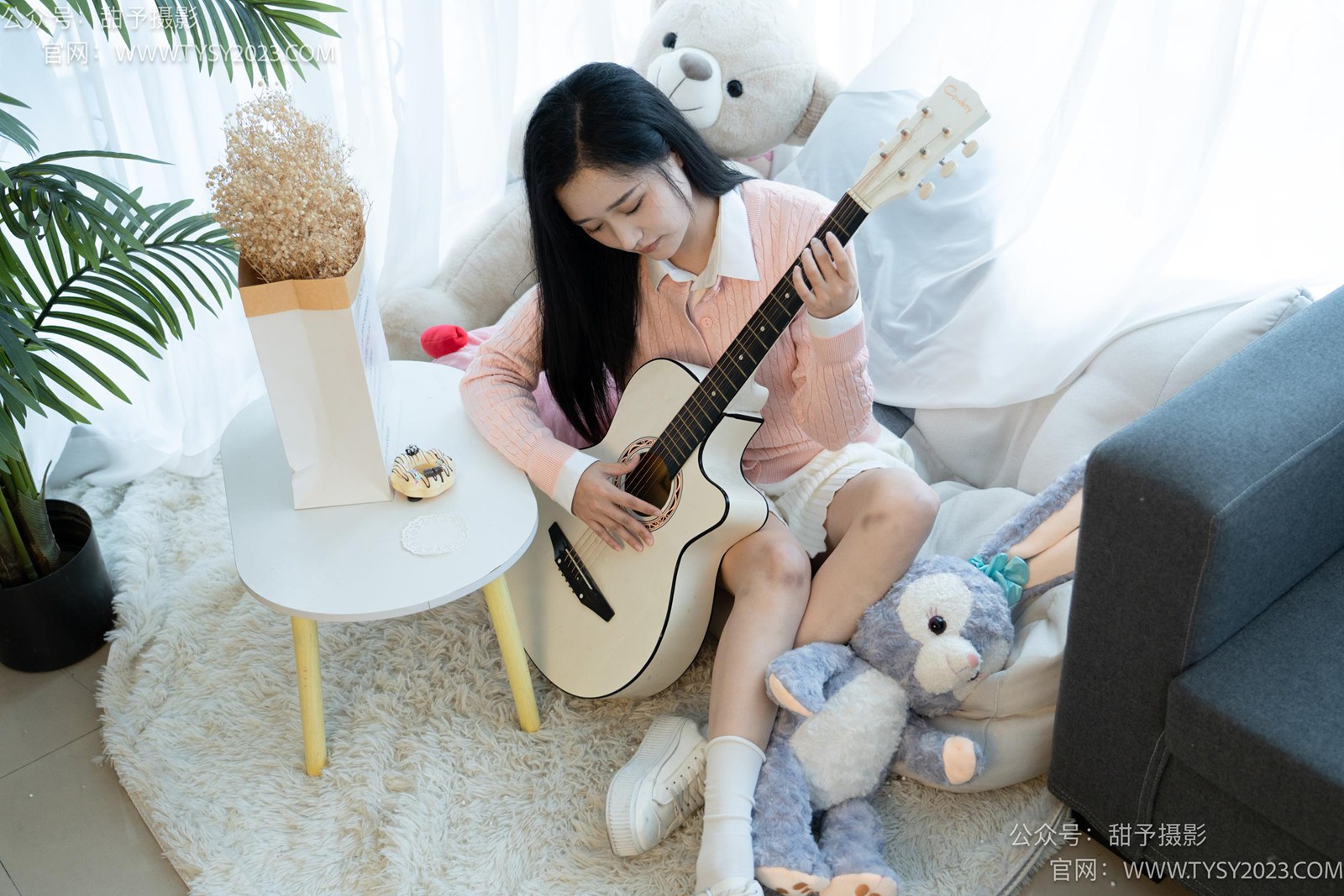 图片[17]-甜予摄影 NO.037 澜澜-板鞋、白棉袜、裸足[120P] – 速更版-美库