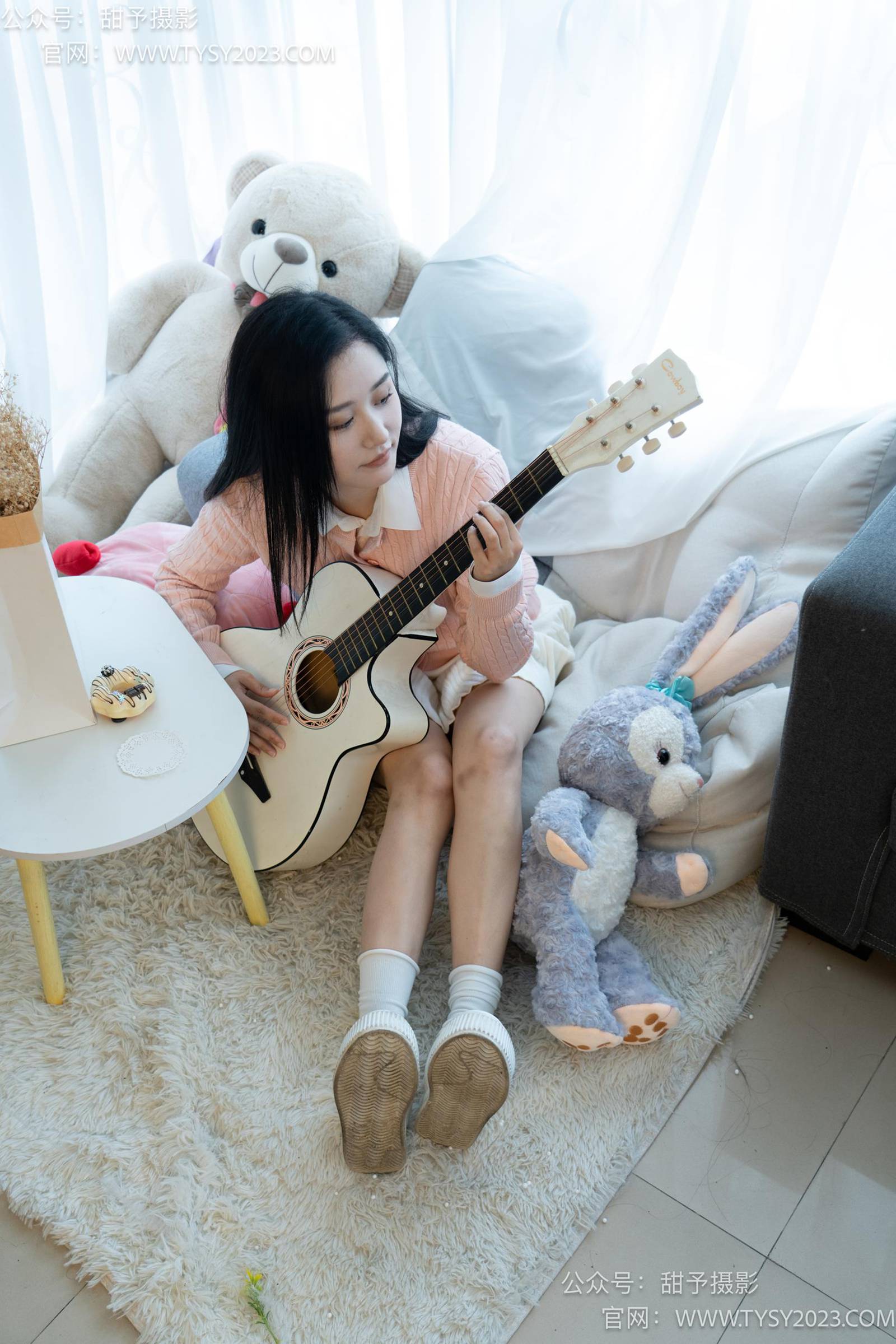 图片[27]-甜予摄影 NO.037 澜澜-板鞋、白棉袜、裸足[120P] – 速更版-美库