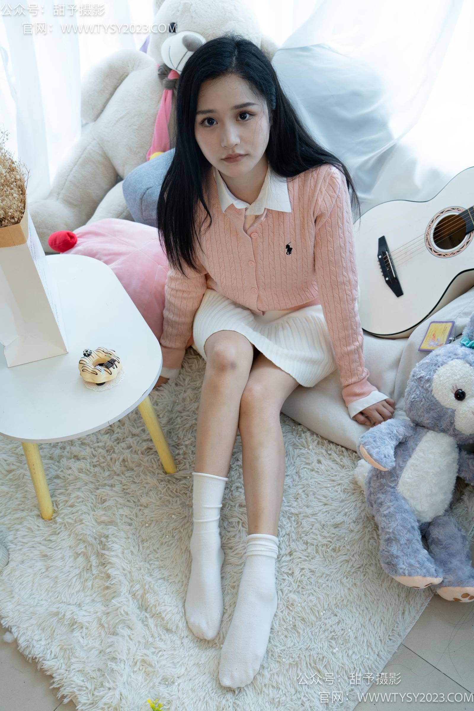 图片[41]-甜予摄影 NO.037 澜澜-板鞋、白棉袜、裸足[120P] – 速更版-美库