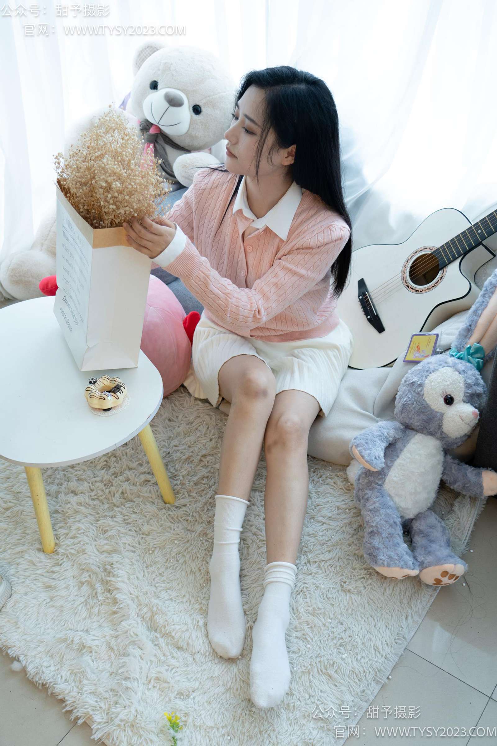 图片[42]-甜予摄影 NO.037 澜澜-板鞋、白棉袜、裸足[120P] – 速更版-美库