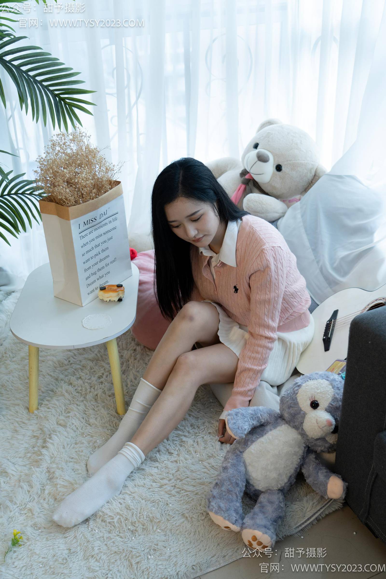 图片[59]-甜予摄影 NO.037 澜澜-板鞋、白棉袜、裸足[120P] – 速更版-美库