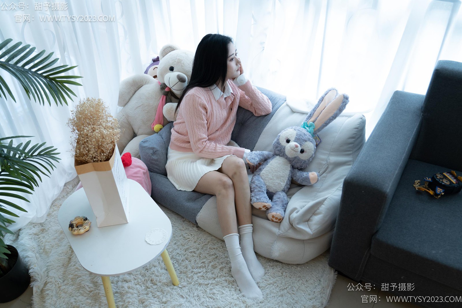 图片[82]-甜予摄影 NO.037 澜澜-板鞋、白棉袜、裸足[120P] – 速更版-美库