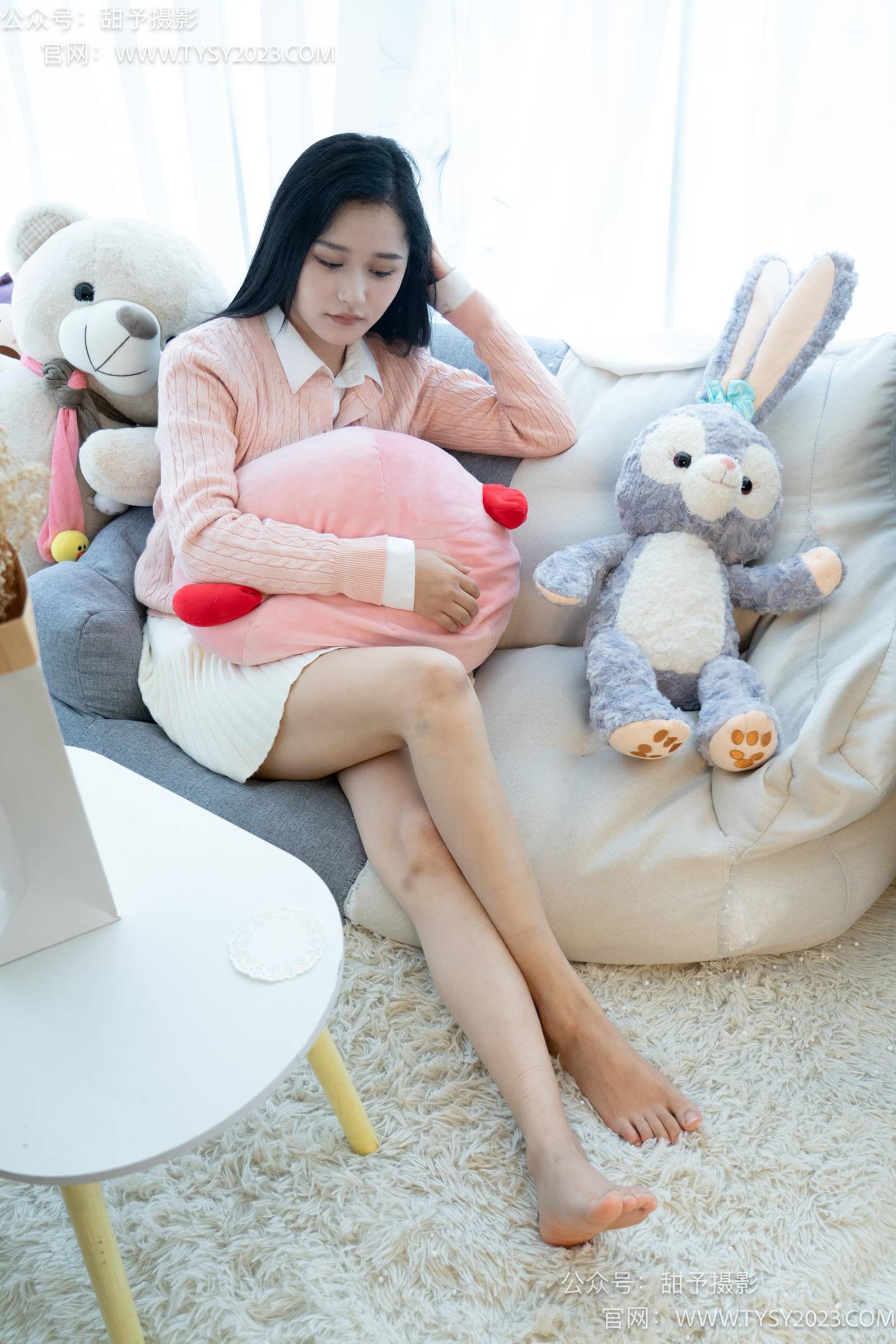 图片[115]-甜予摄影 NO.037 澜澜-板鞋、白棉袜、裸足[120P] – 速更版-美库