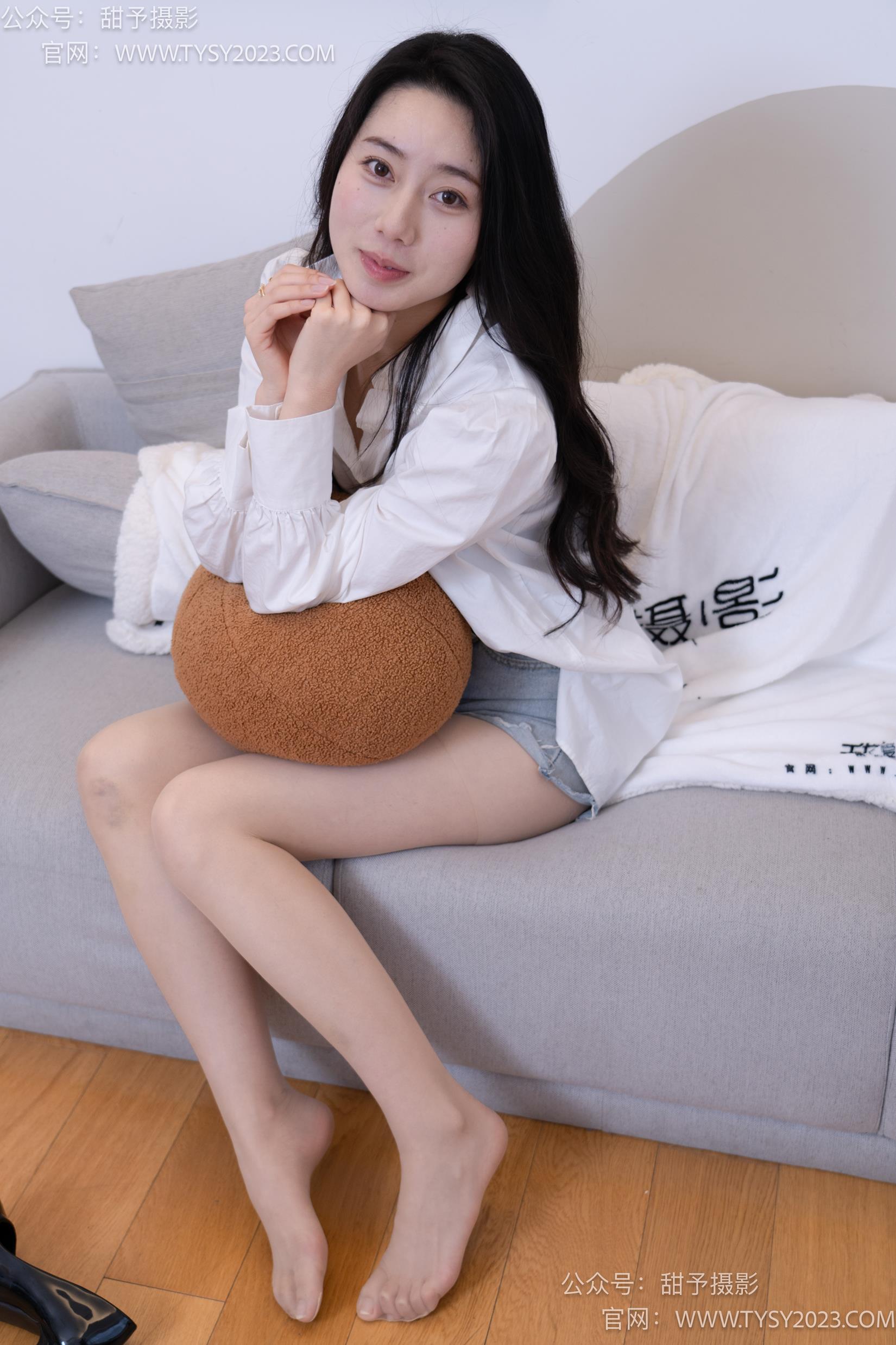 图片[74]-甜予摄影 NO.038 鱼鱼-高跟鞋、油亮肉丝[129P] – 速更版-美库