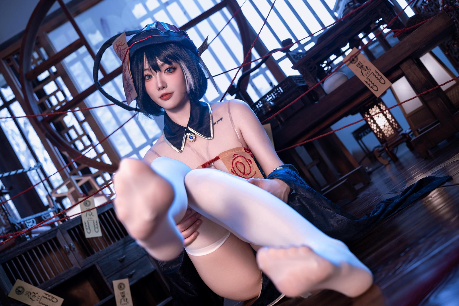 图片[22]-桃良阿宅  – 华甲小僵尸[24P] – 速更版-美库