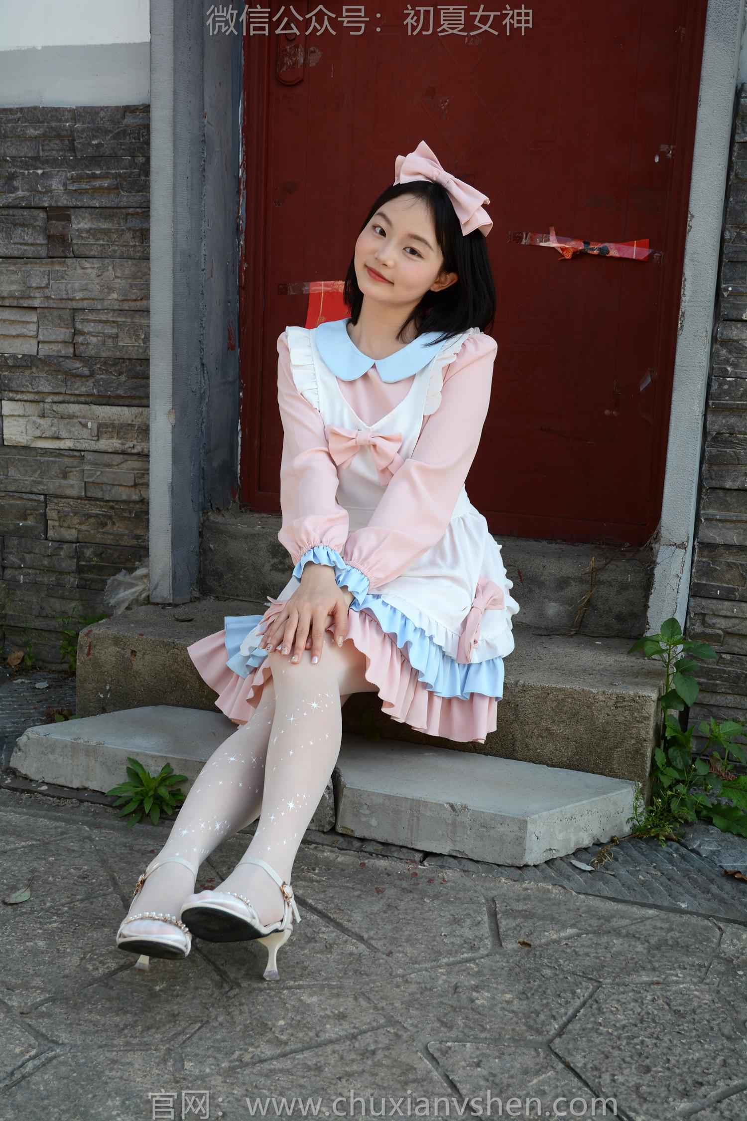 图片[123]-初夏女神 NO.178 双双 简约洛丽塔[160P] – 速更版-美库