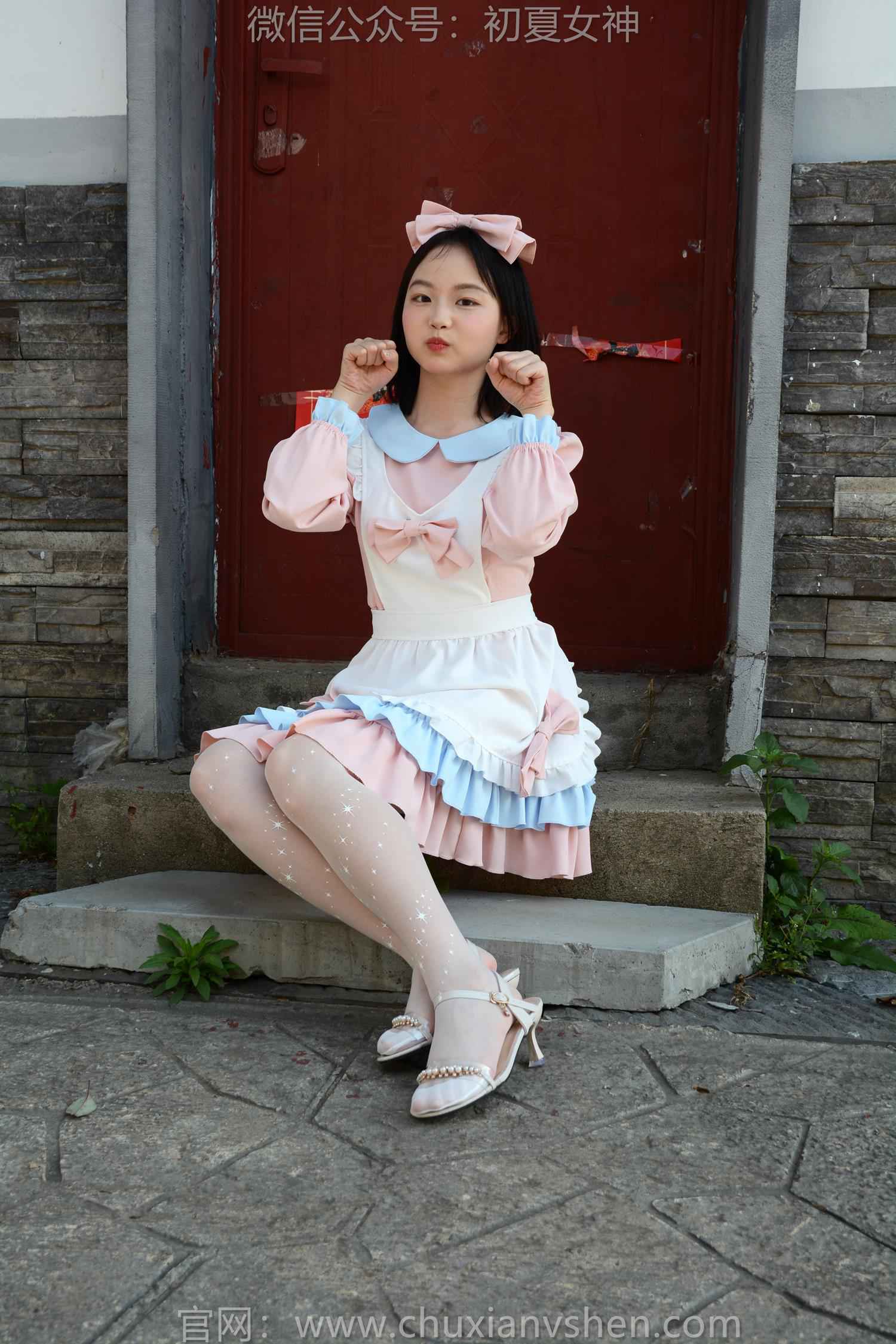 图片[126]-初夏女神 NO.178 双双 简约洛丽塔[160P] – 速更版-美库