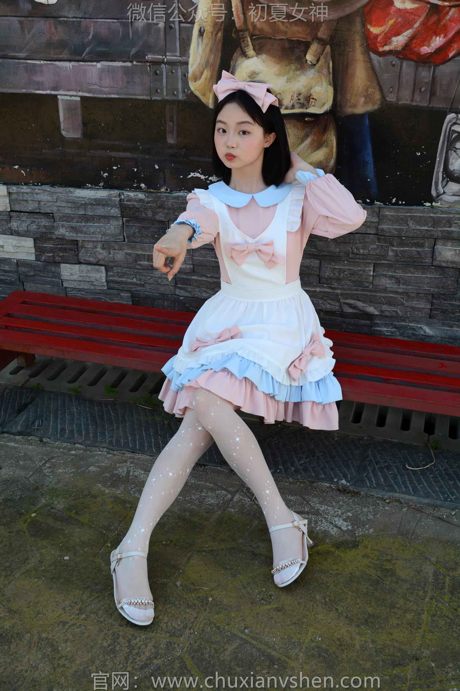 图片[153]-初夏女神 NO.178 双双 简约洛丽塔[160P] – 速更版-美库