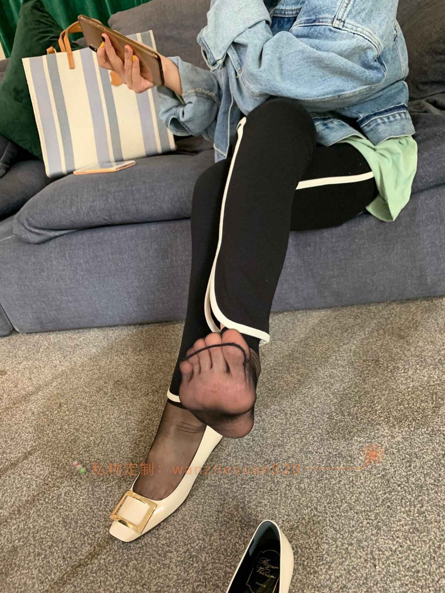 图片[39]-微信朋友圈达人@Changeable丸子-定制系列  黑短丝[65P] – 速更版-美库