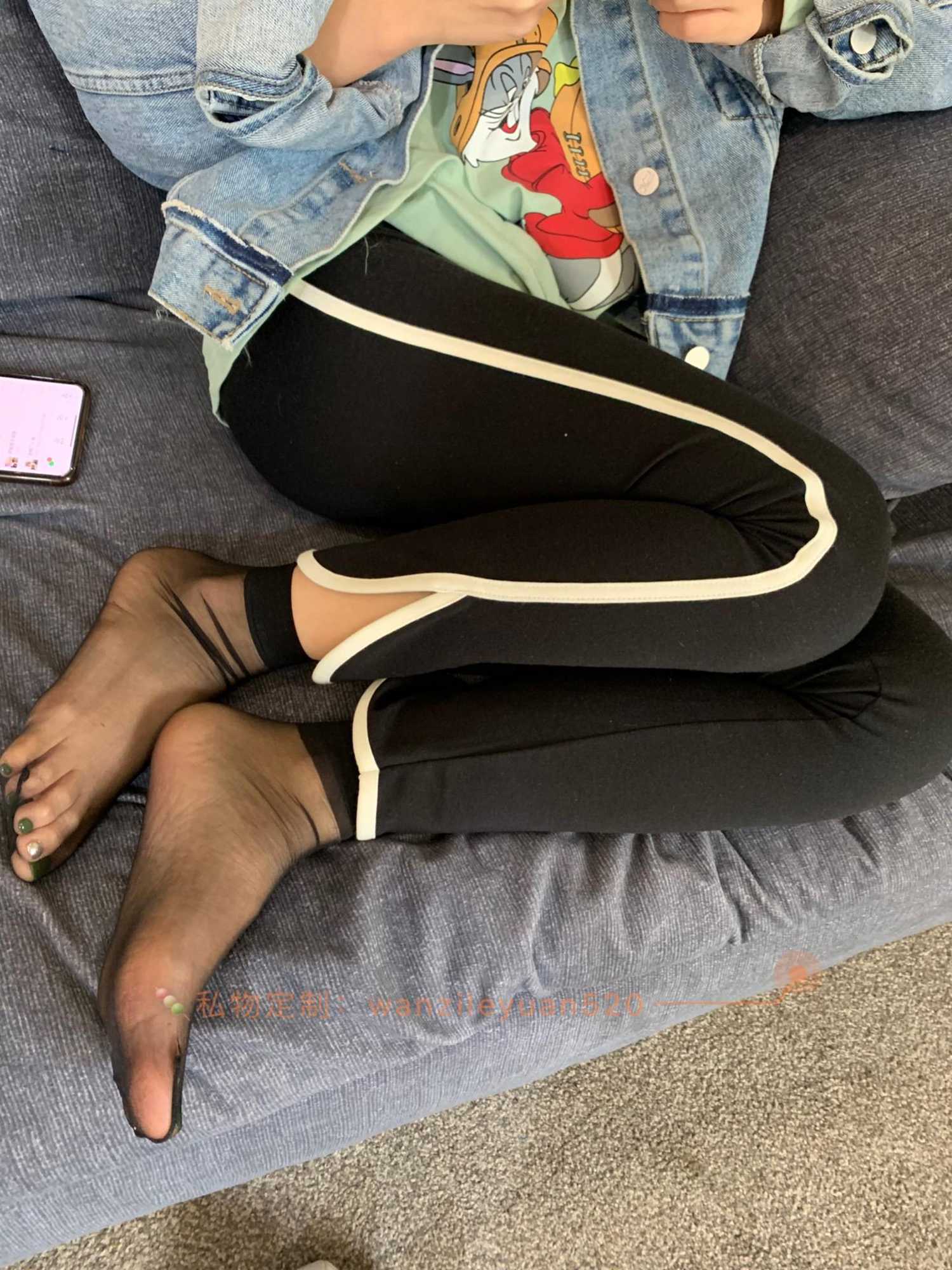 图片[58]-微信朋友圈达人@Changeable丸子-定制系列  黑短丝[65P] – 速更版-美库