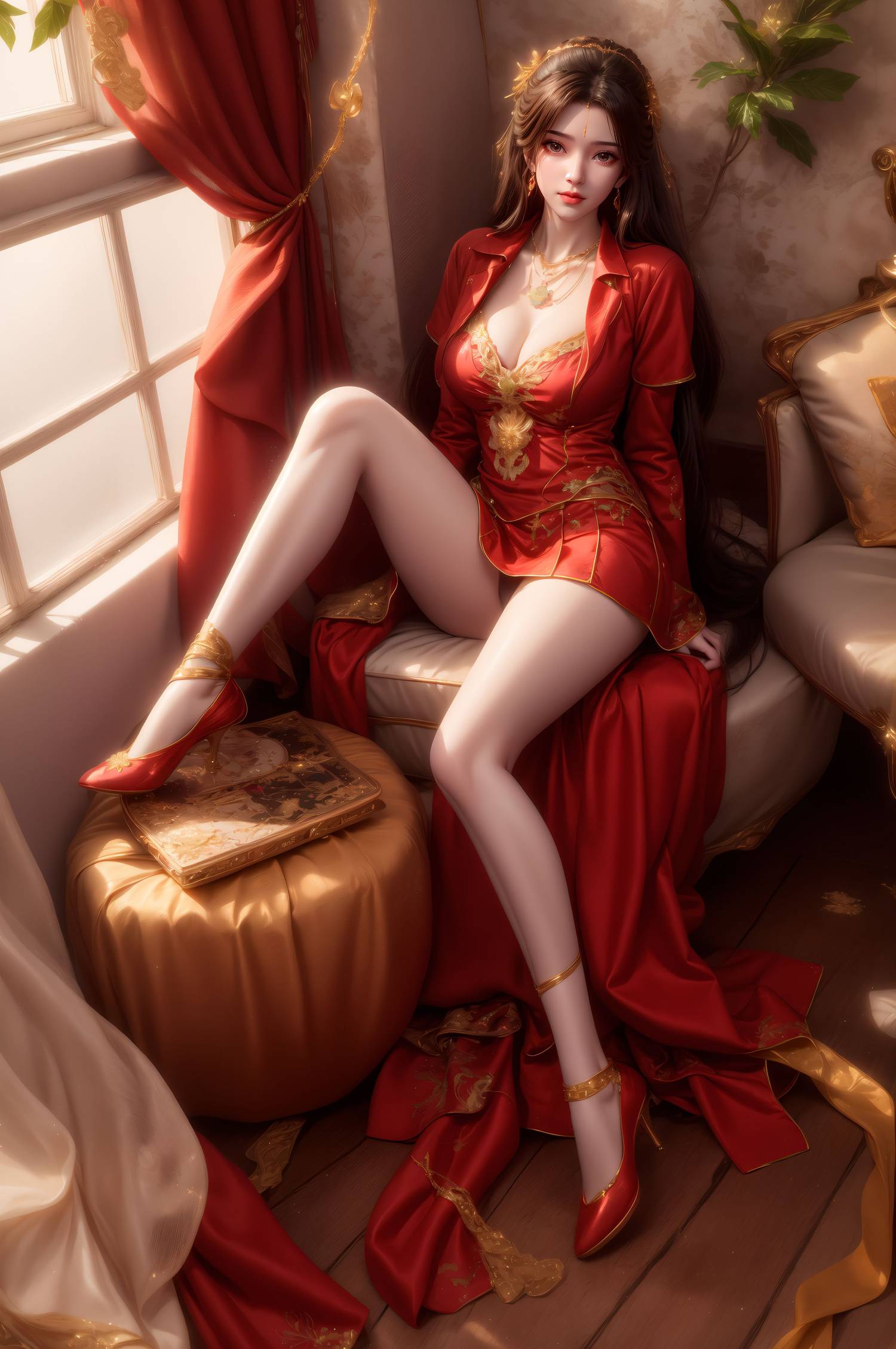 图片[36]-AI绘画 376 李慕婉[70P] – 速更版-美库