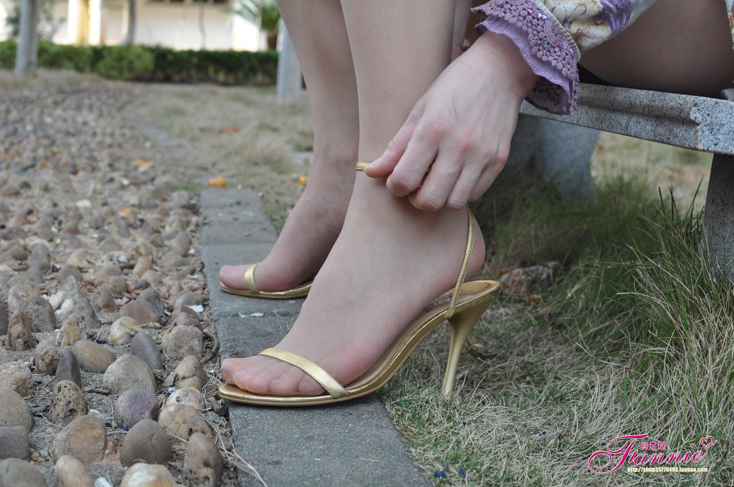 图片[43]-Fannie芬妮每足园 No.601 早春二月 肉丝高跟[67P] – 速更版-美库