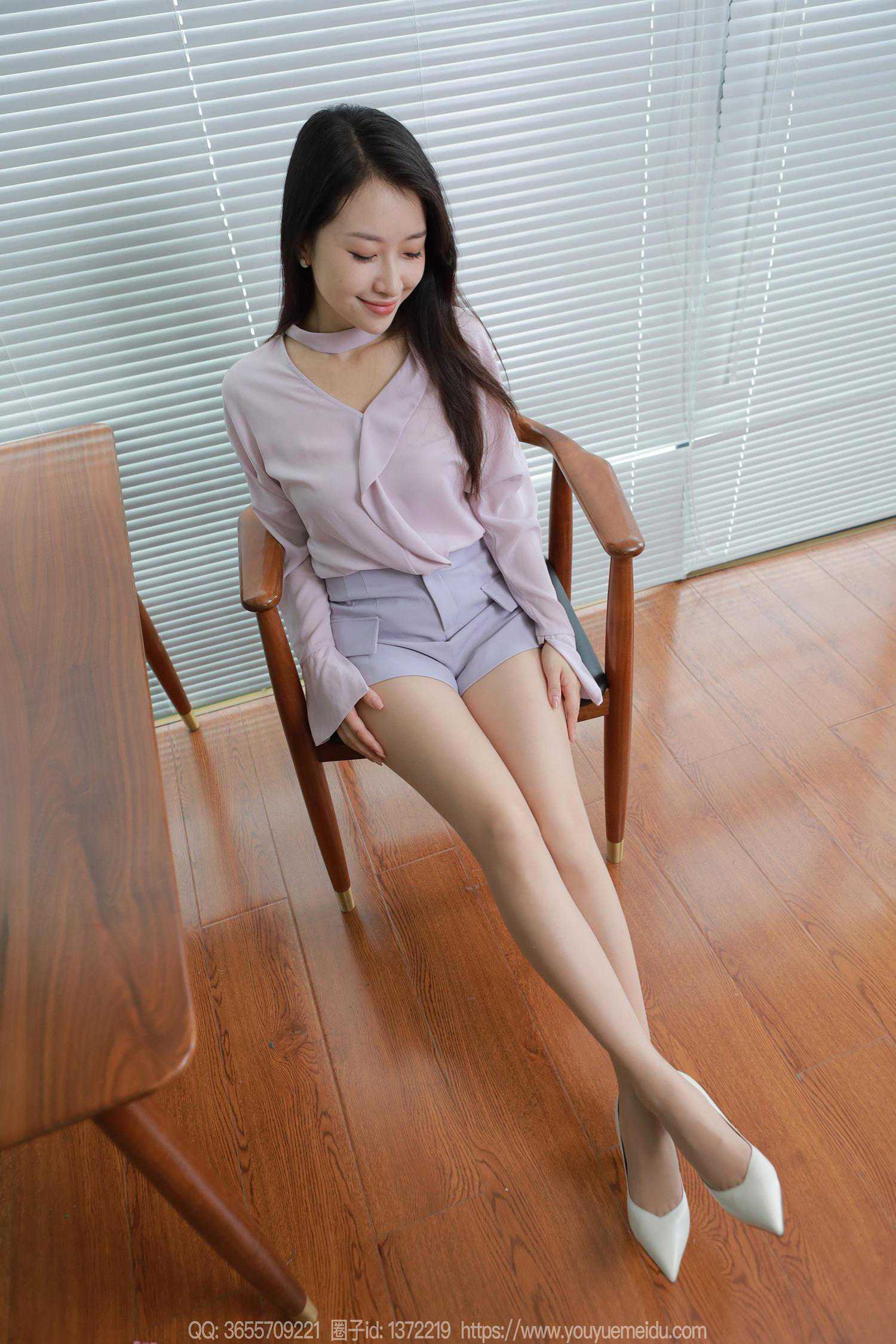 图片[49]-[IESS异思趣向] 2024.07.08 丝享家1788：小婕《淡淡紫色》[87P] – 速更版-美库