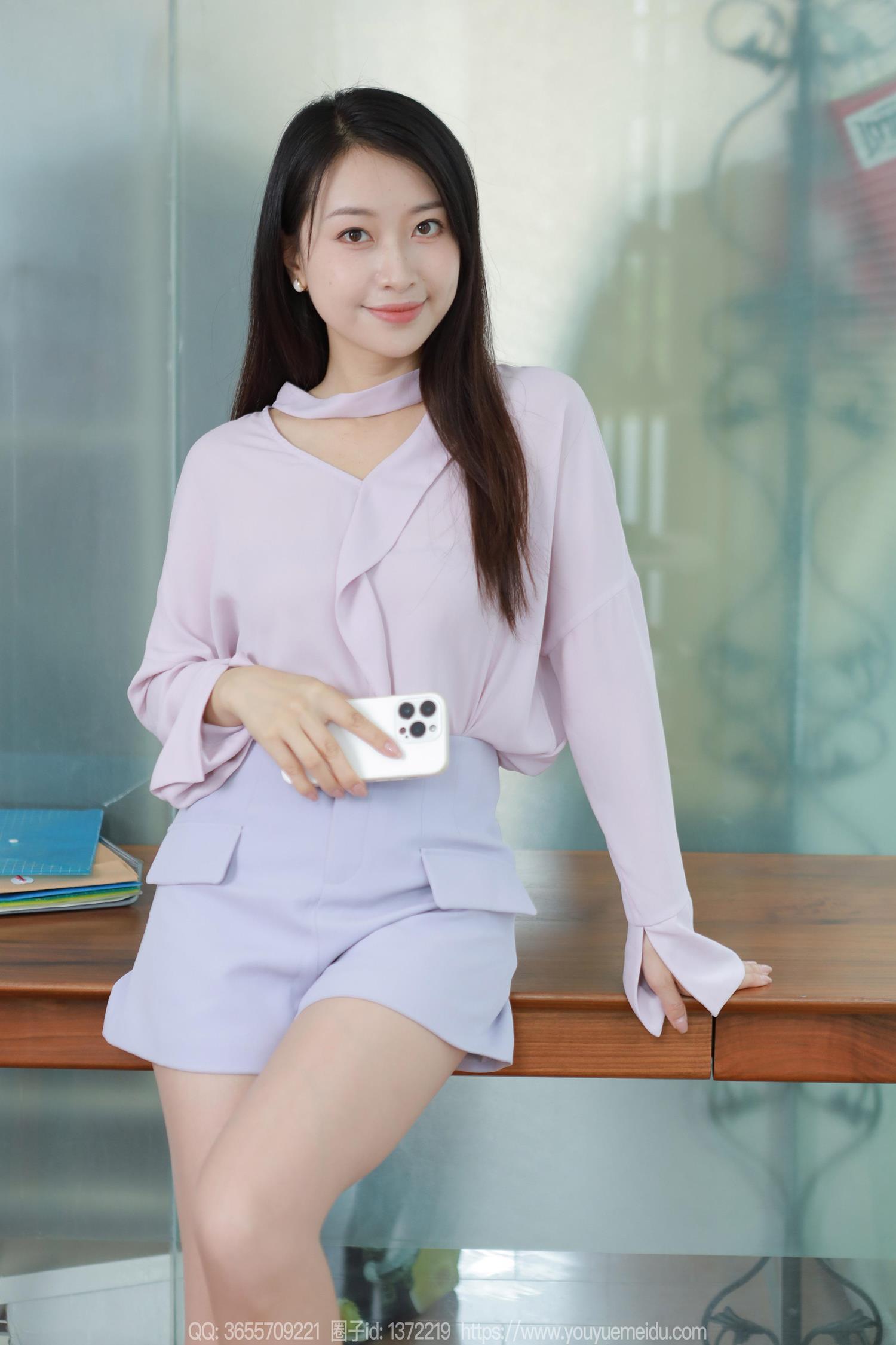 图片[65]-[IESS异思趣向] 2024.07.08 丝享家1788：小婕《淡淡紫色》[87P] – 速更版-美库