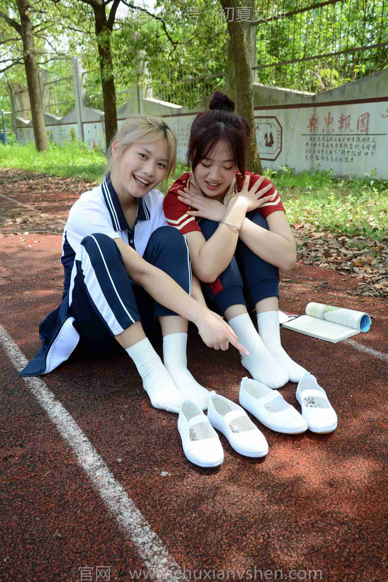 图片[16]-初夏女神 NO.181 幺幺、菲菲 再忆童年[100P] – 速更版-美库