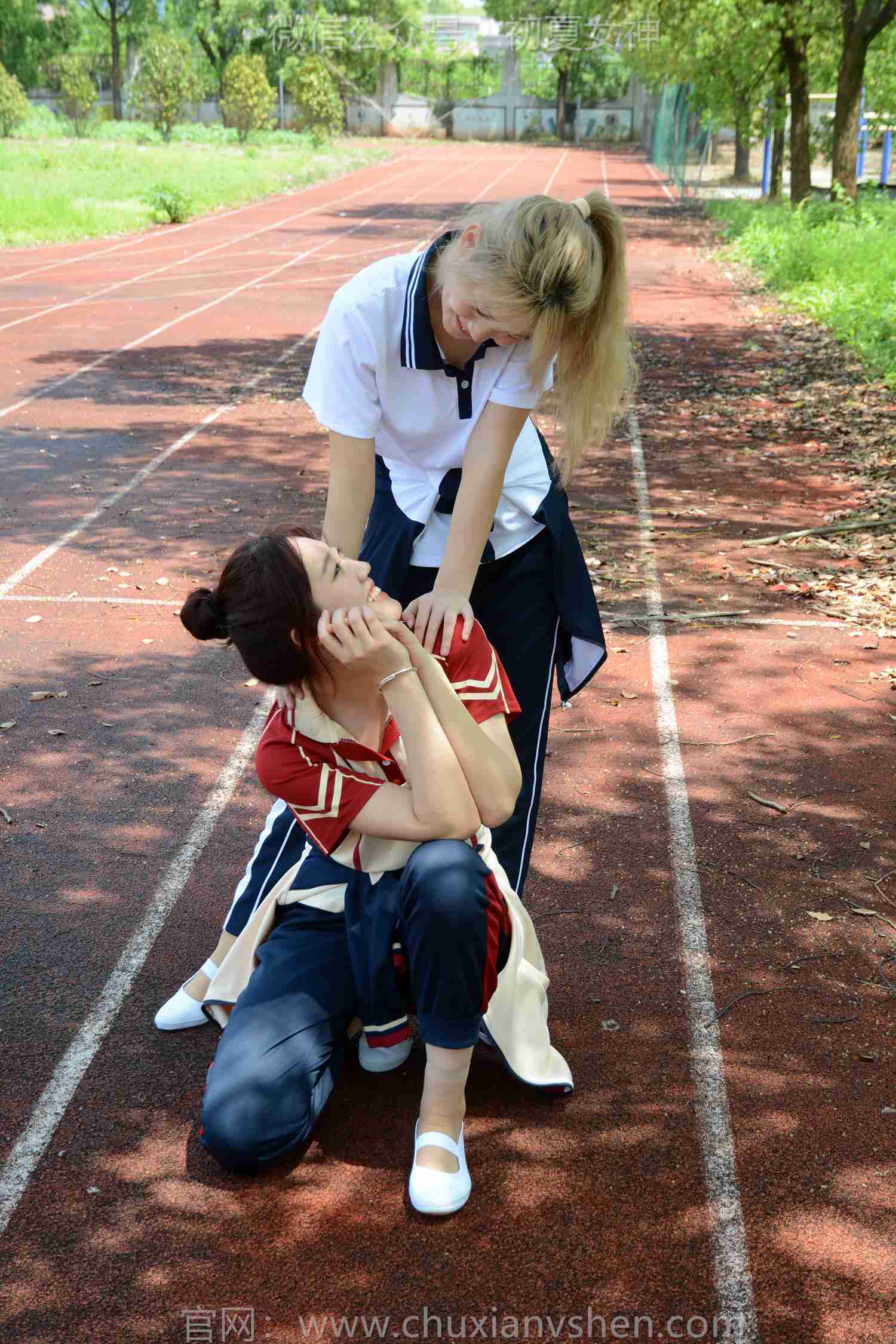 图片[47]-初夏女神 NO.181 幺幺、菲菲 再忆童年[100P] – 速更版-美库