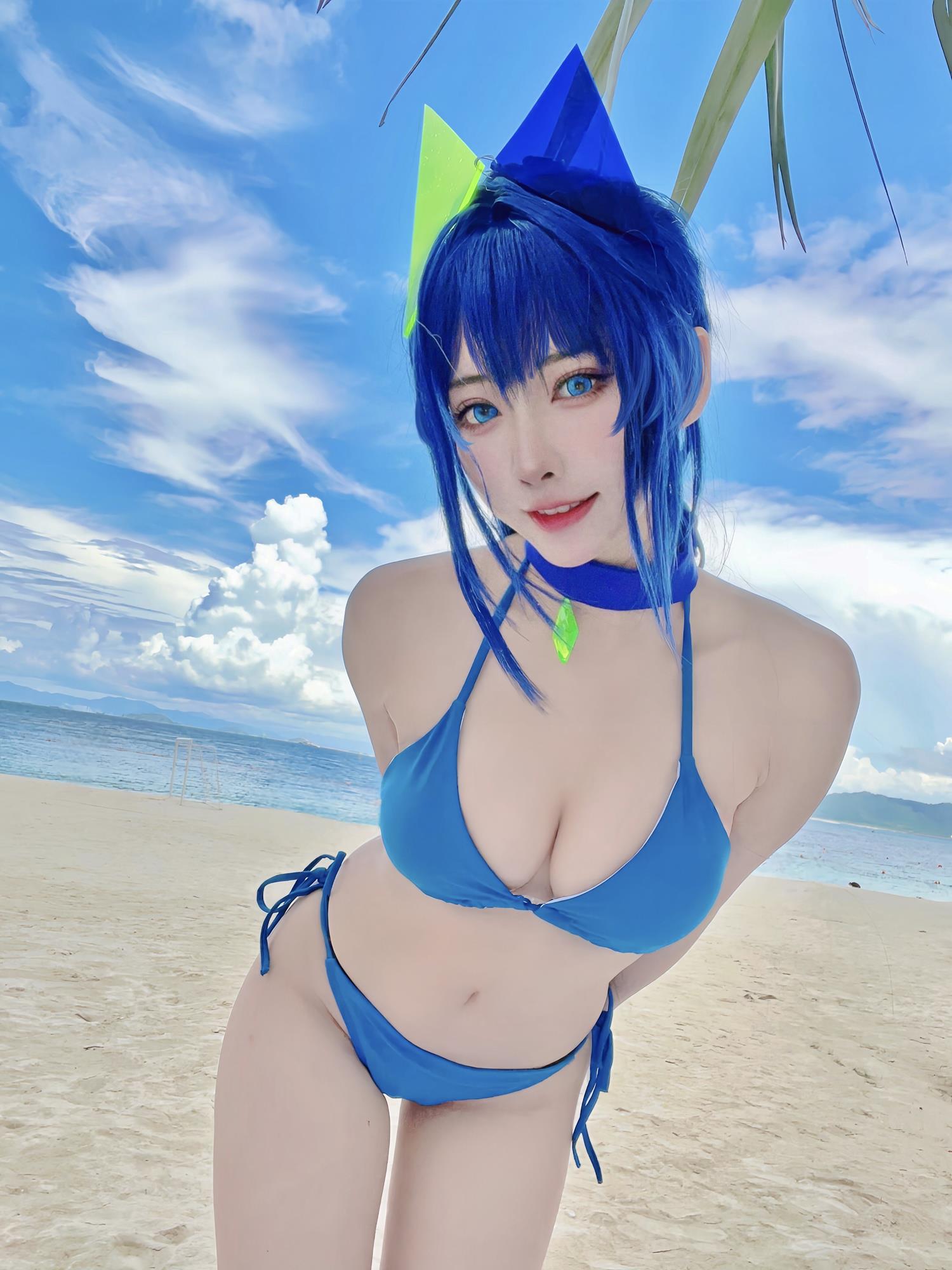 图片[16]-宫本桜  – 新泽西泳装[15P] – 速更版-美库