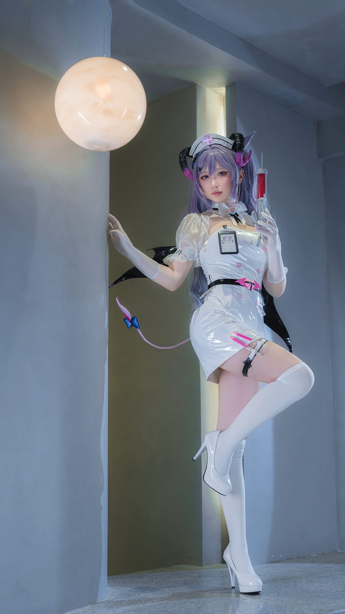 图片[11]-樱梨梨  – 刻晴魅魔护士[30P] – 速更版-美库