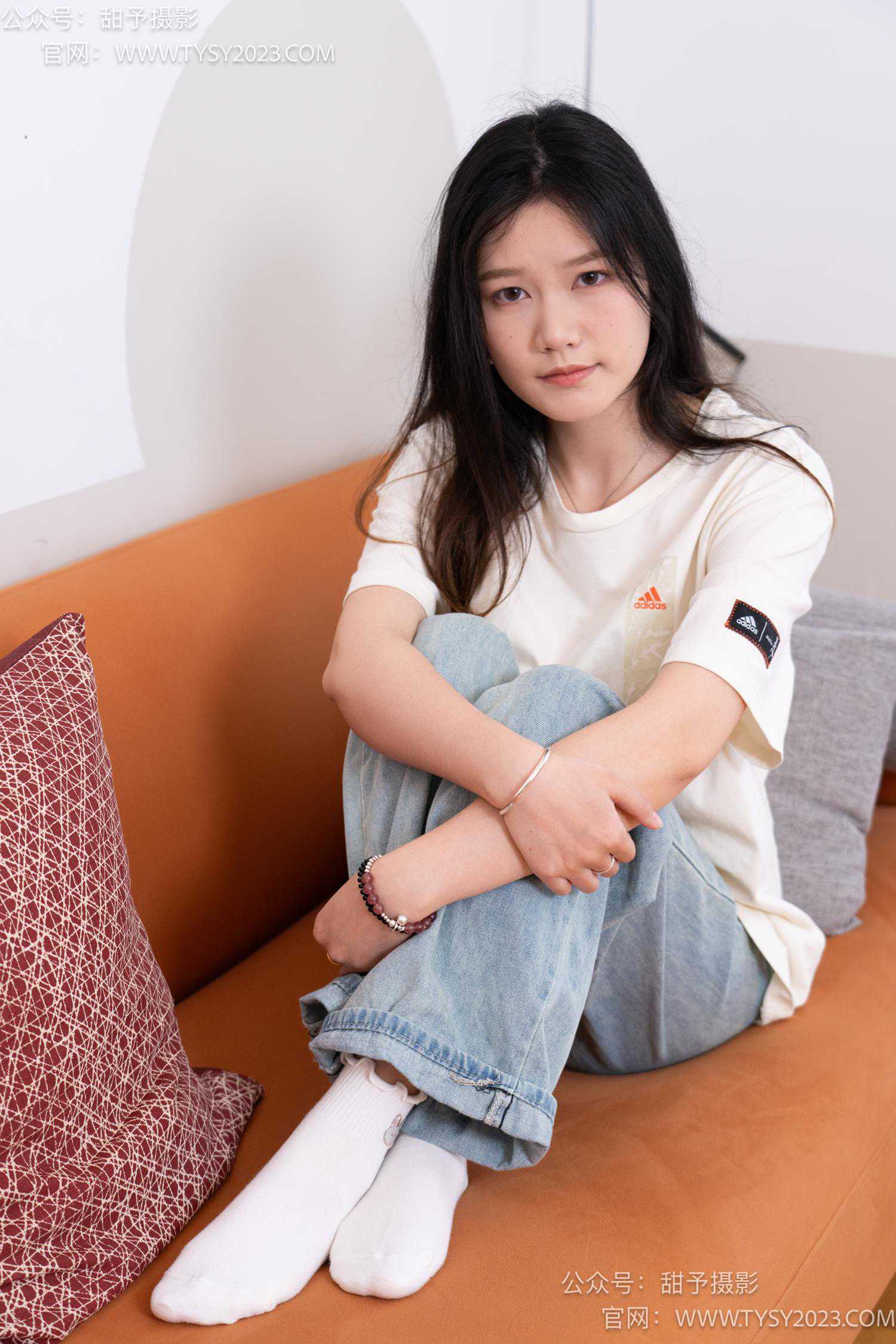 图片[48]-甜予摄影 NO.043 松松-帆布鞋、白棉袜、裸足[118P] – 速更版-美库