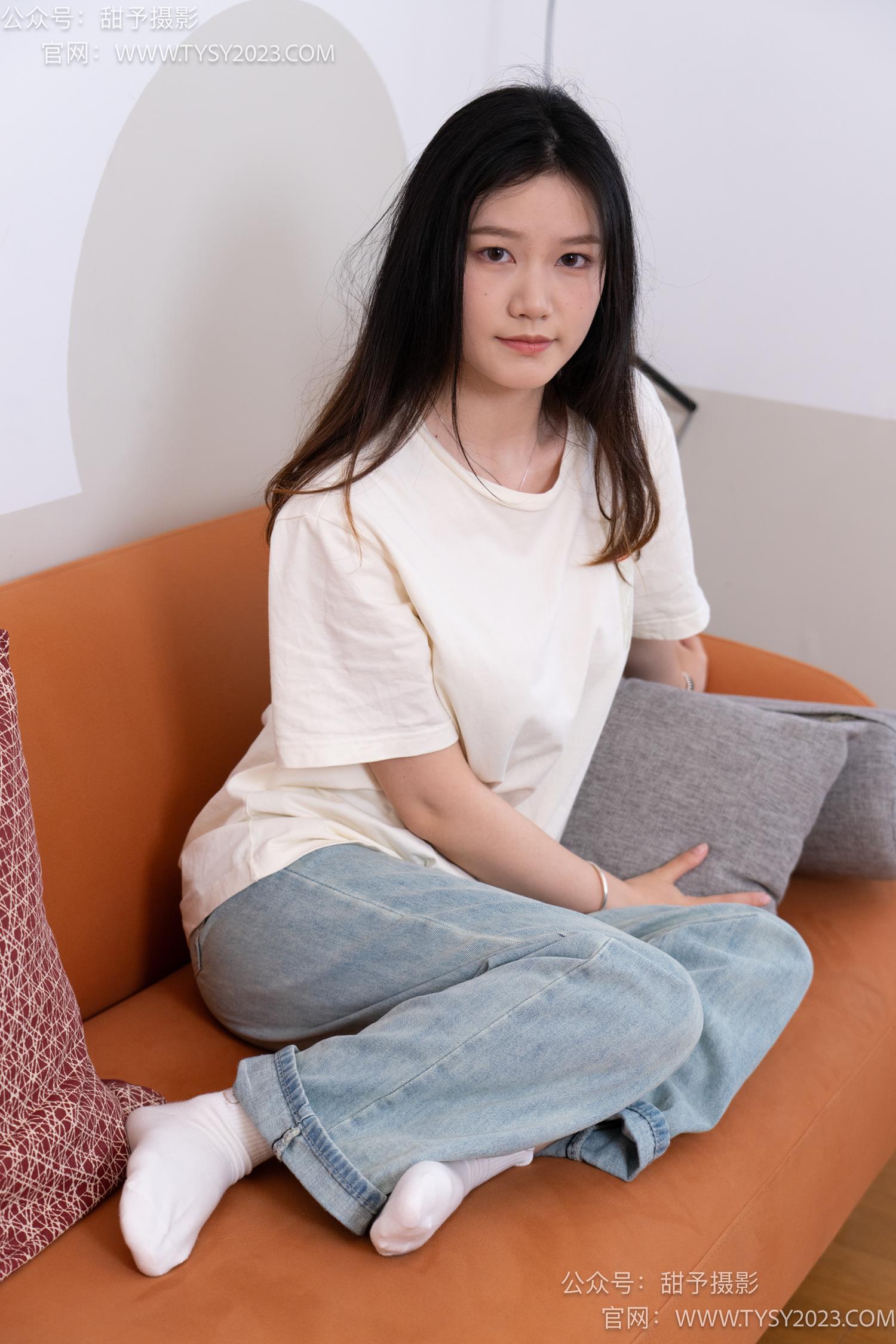 图片[53]-甜予摄影 NO.043 松松-帆布鞋、白棉袜、裸足[118P] – 速更版-美库