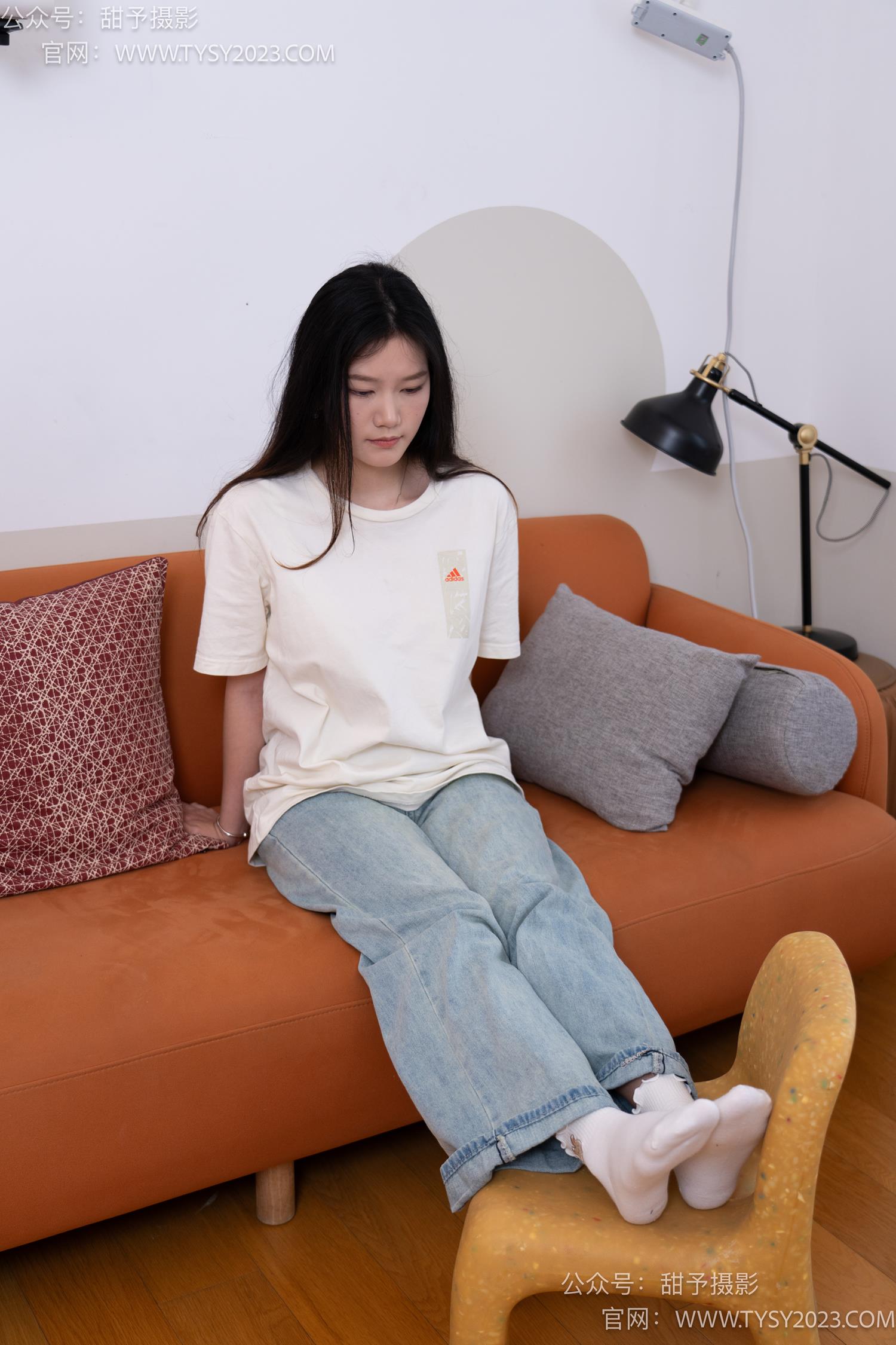 图片[71]-甜予摄影 NO.043 松松-帆布鞋、白棉袜、裸足[118P] – 速更版-美库