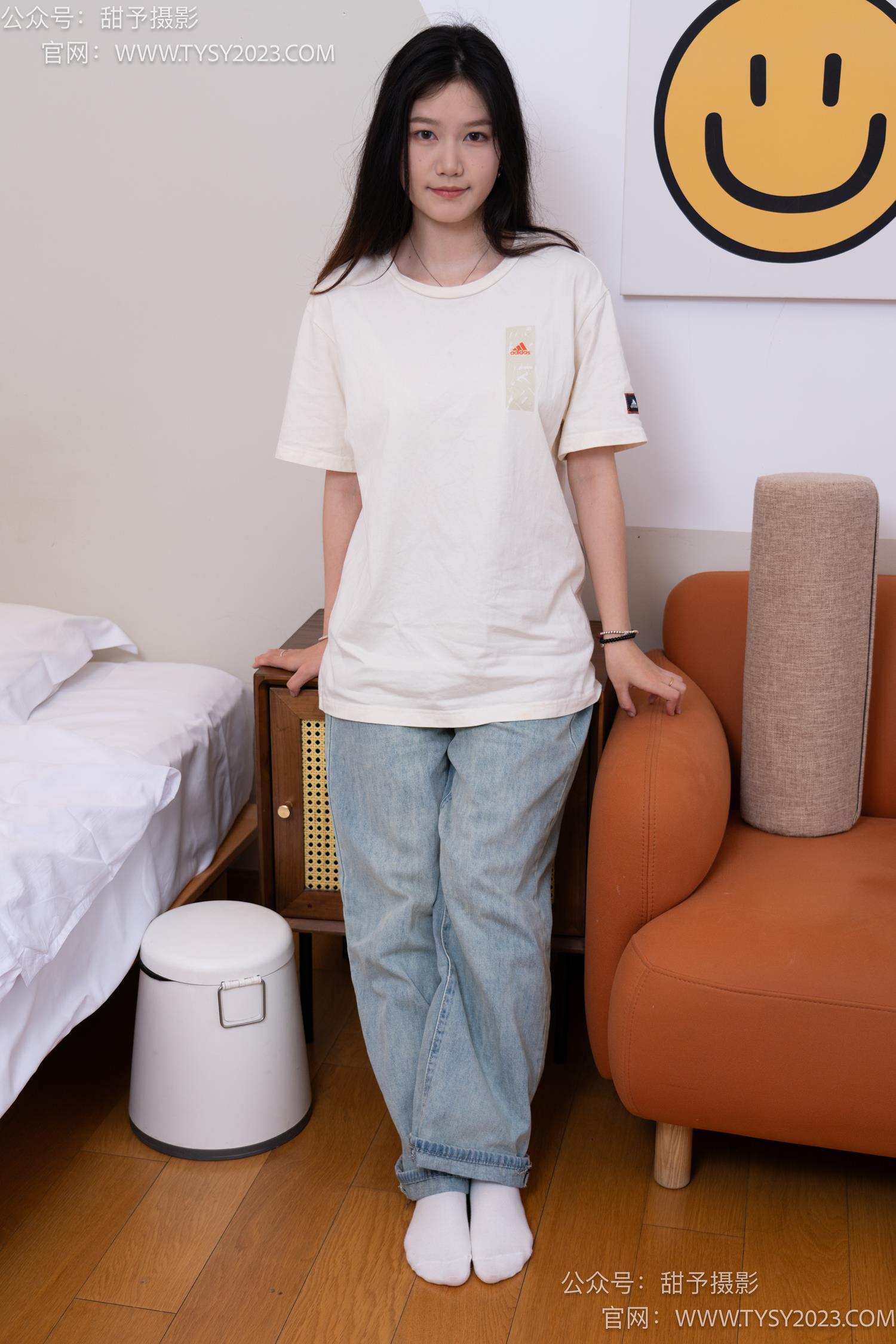 图片[84]-甜予摄影 NO.043 松松-帆布鞋、白棉袜、裸足[118P] – 速更版-美库