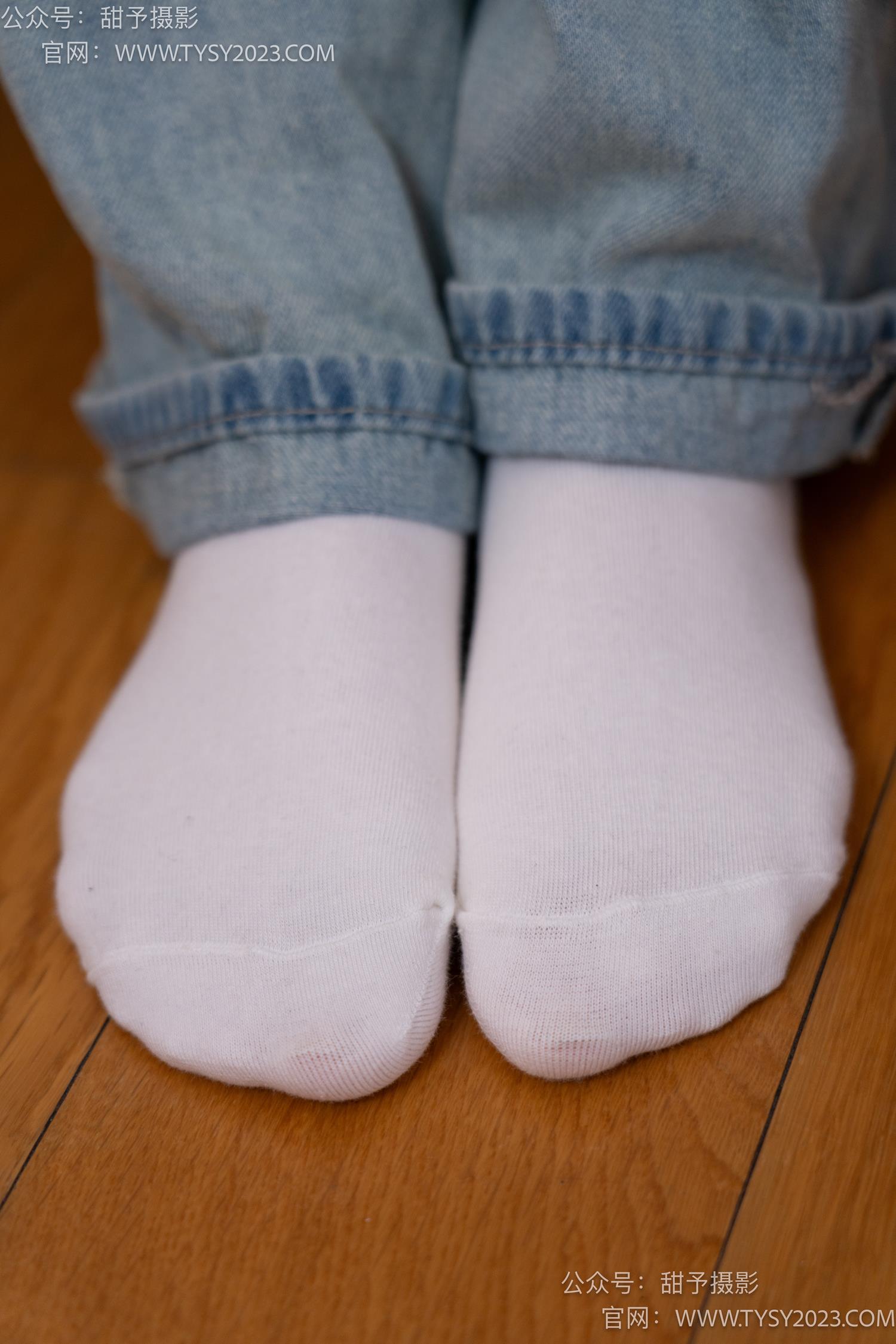 图片[86]-甜予摄影 NO.043 松松-帆布鞋、白棉袜、裸足[118P] – 速更版-美库
