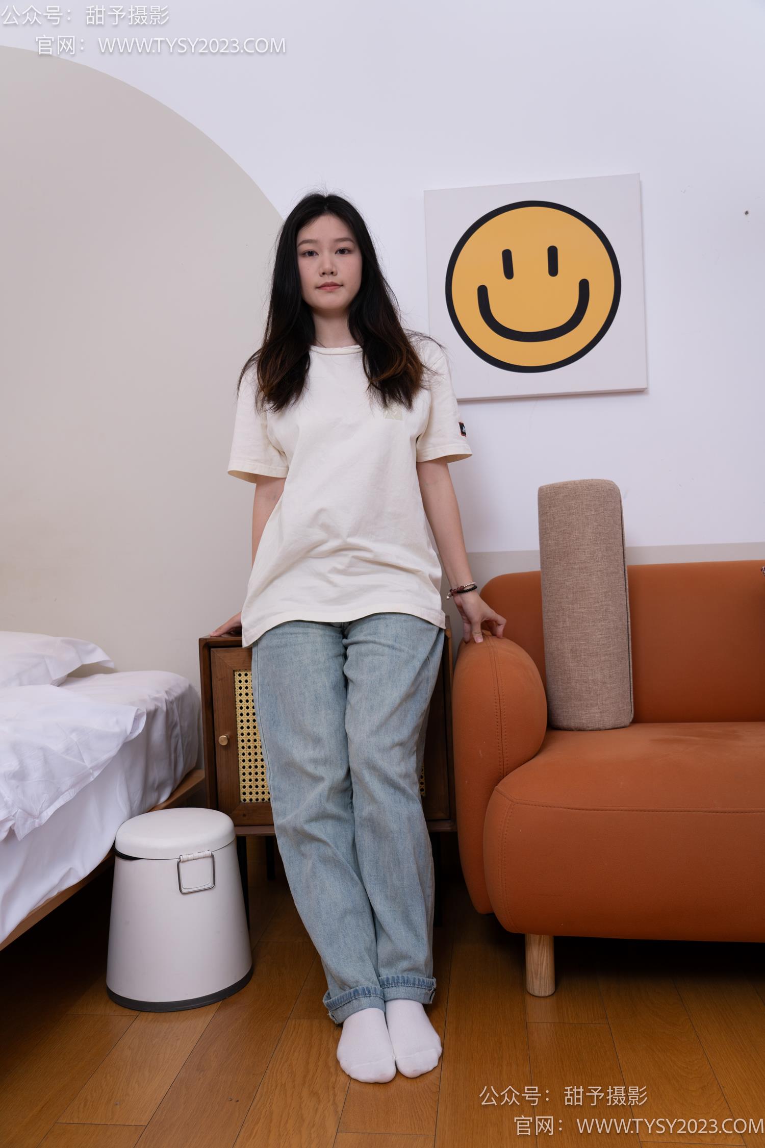 图片[88]-甜予摄影 NO.043 松松-帆布鞋、白棉袜、裸足[118P] – 速更版-美库