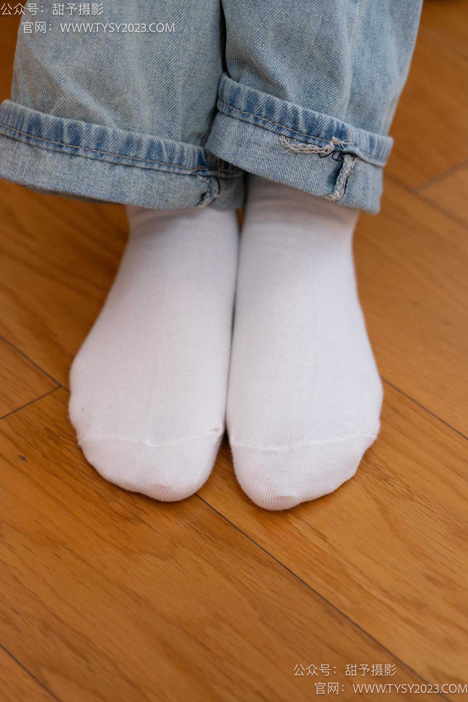 图片[91]-甜予摄影 NO.043 松松-帆布鞋、白棉袜、裸足[118P] – 速更版-美库