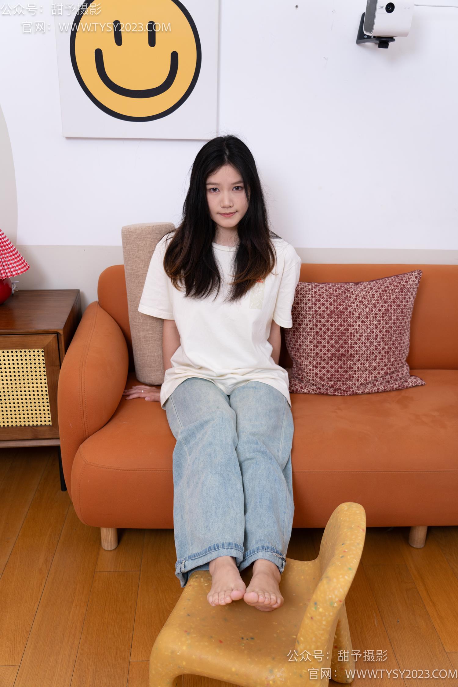 图片[107]-甜予摄影 NO.043 松松-帆布鞋、白棉袜、裸足[118P] – 速更版-美库