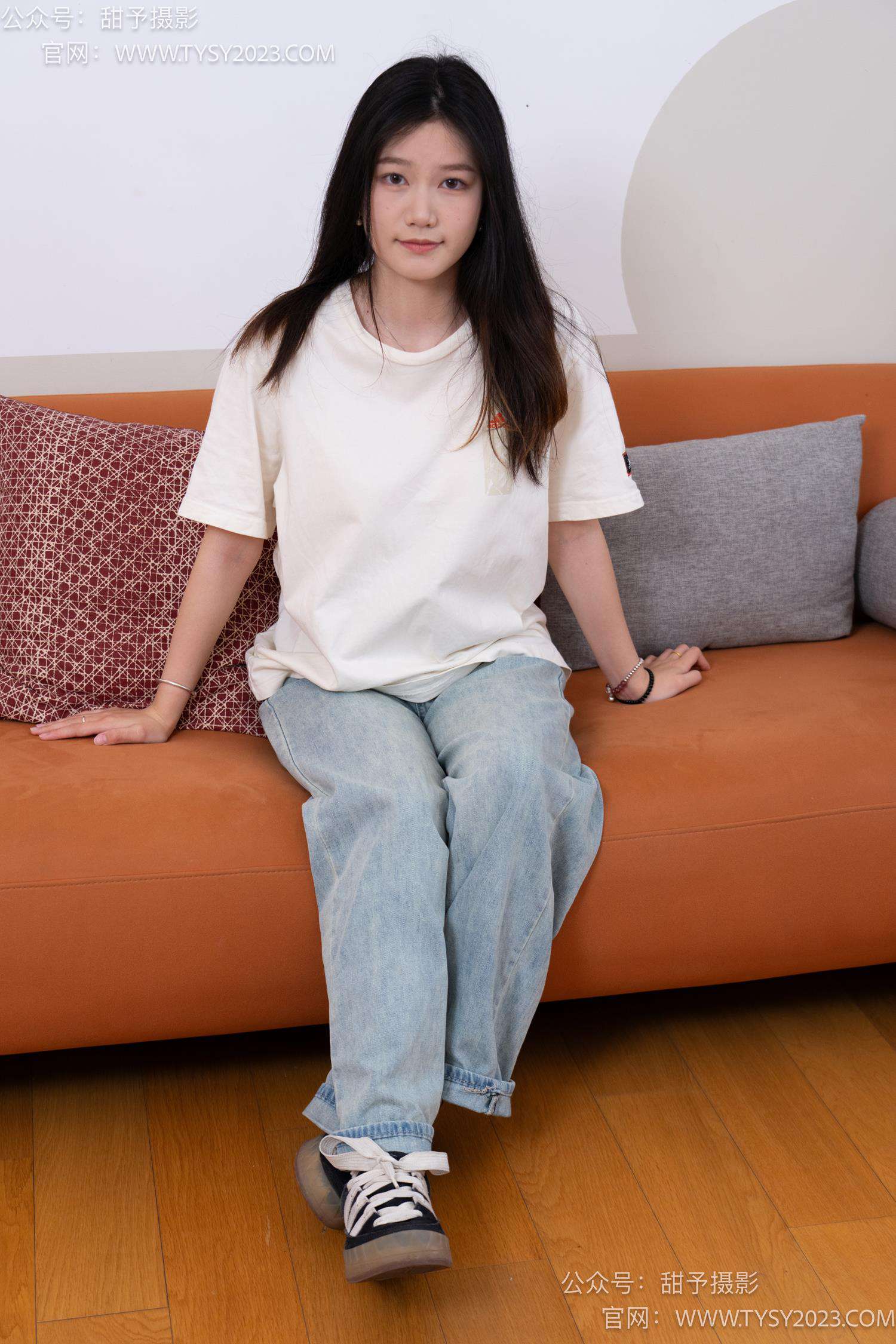 图片[119]-甜予摄影 NO.043 松松-帆布鞋、白棉袜、裸足[118P] – 速更版-美库