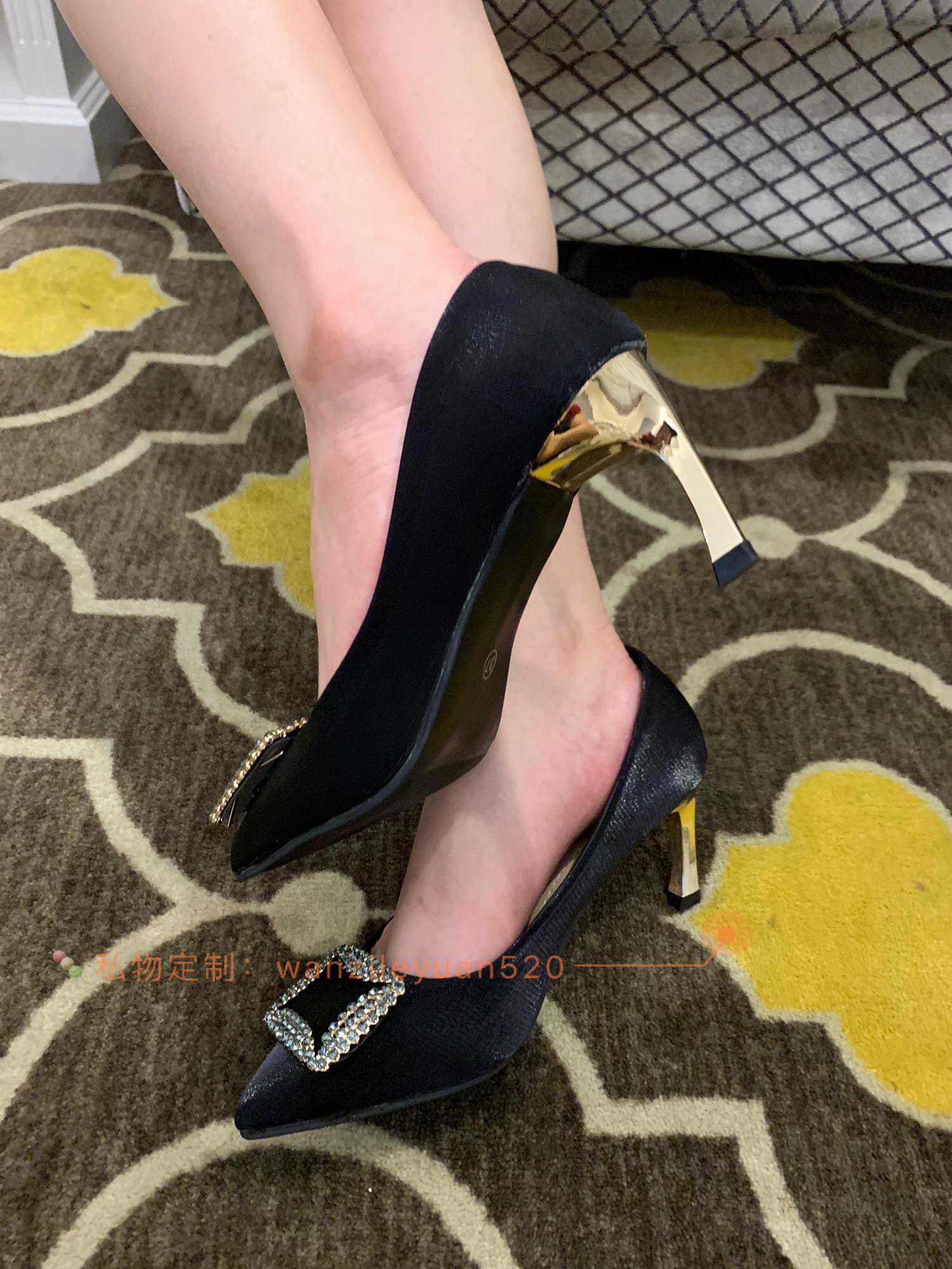 图片[25]-微信朋友圈达人@Changeable丸子-定制系列 黑高跟[32P] – 速更版-美库