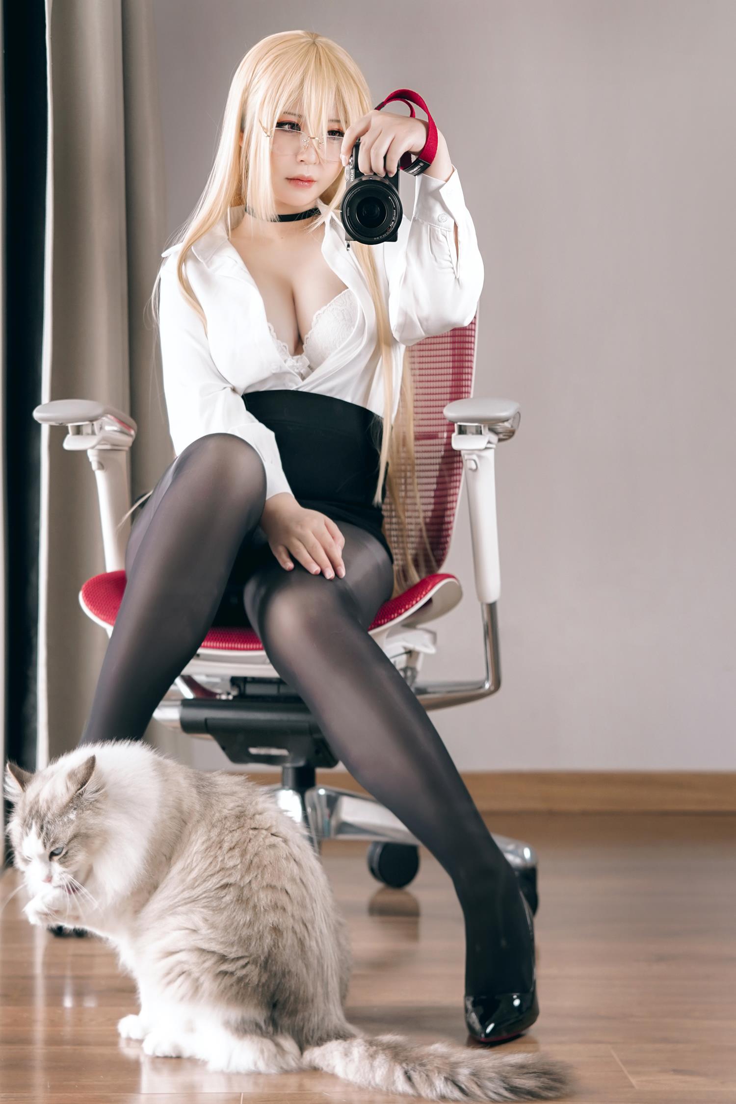 图片[28]-半半子 – 无懈可击的秘书[55P] – 速更版-美库