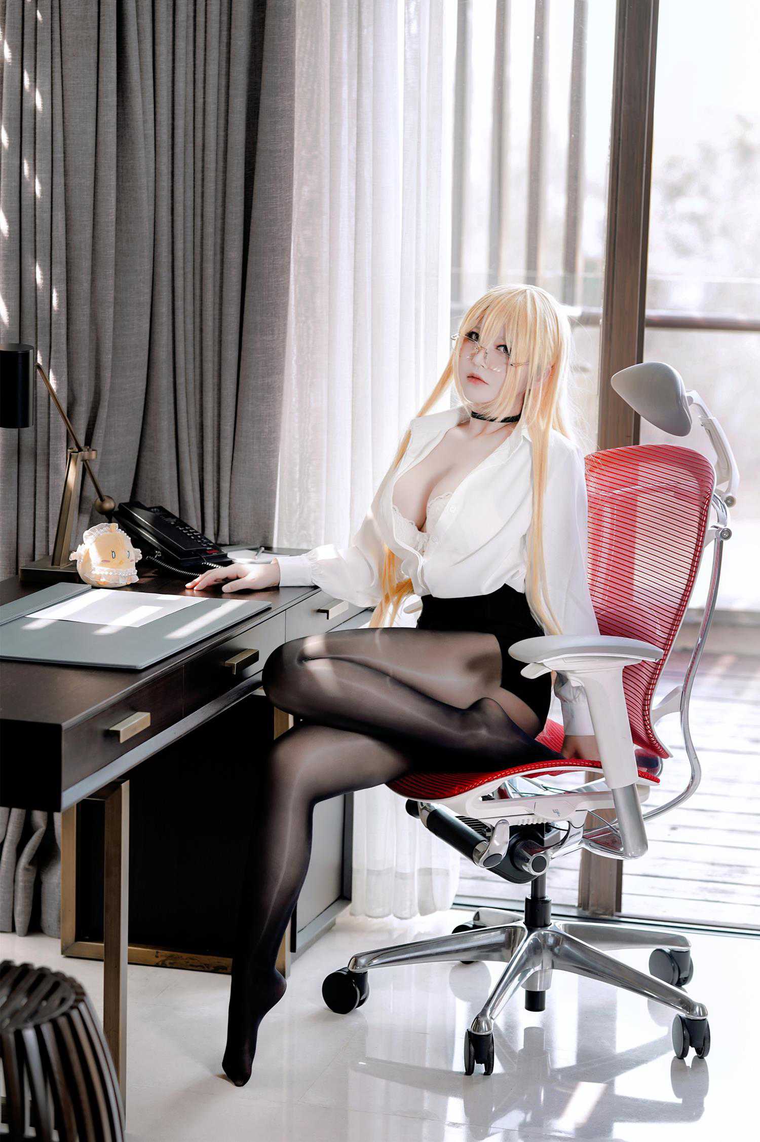 图片[47]-半半子 – 无懈可击的秘书[55P] – 速更版-美库