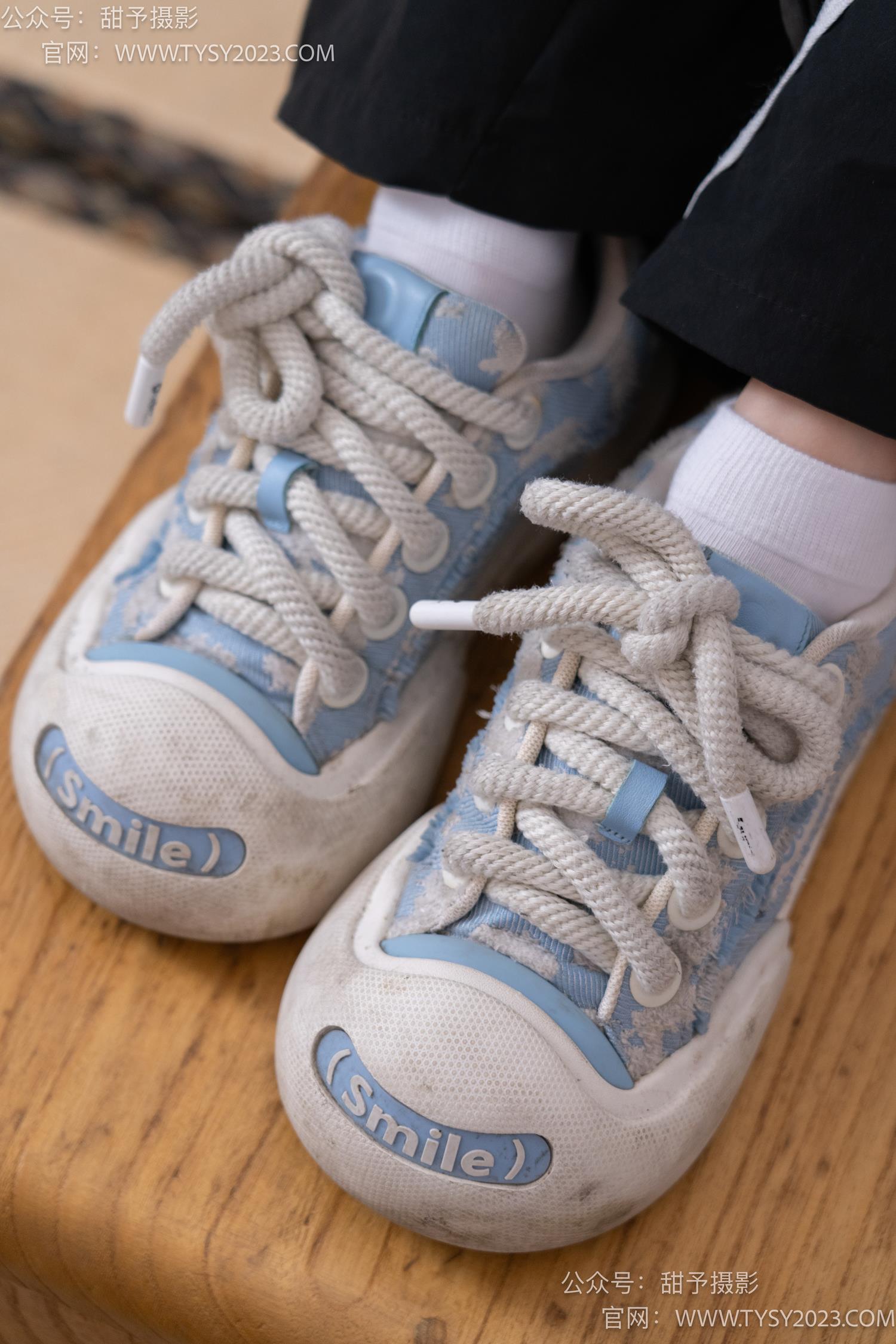 图片[13]-甜予摄影 NO.045 雪梨-帆布鞋、白棉袜、裸足[130P] – 速更版-美库