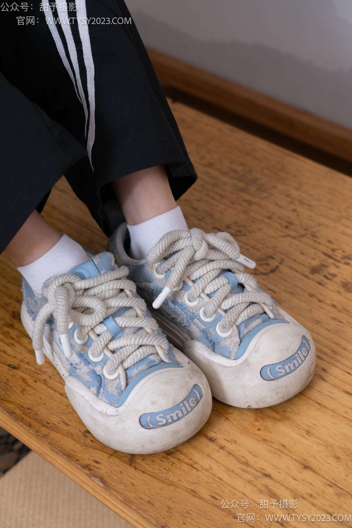 图片[15]-甜予摄影 NO.045 雪梨-帆布鞋、白棉袜、裸足[130P] – 速更版-美库