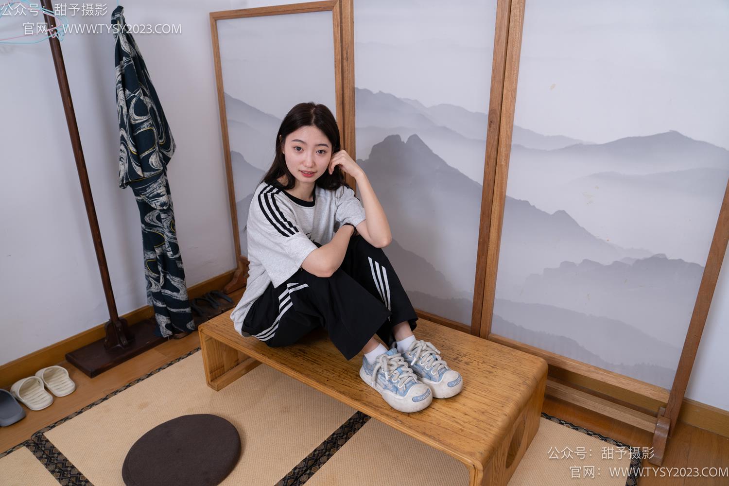 图片[17]-甜予摄影 NO.045 雪梨-帆布鞋、白棉袜、裸足[130P] – 速更版-美库