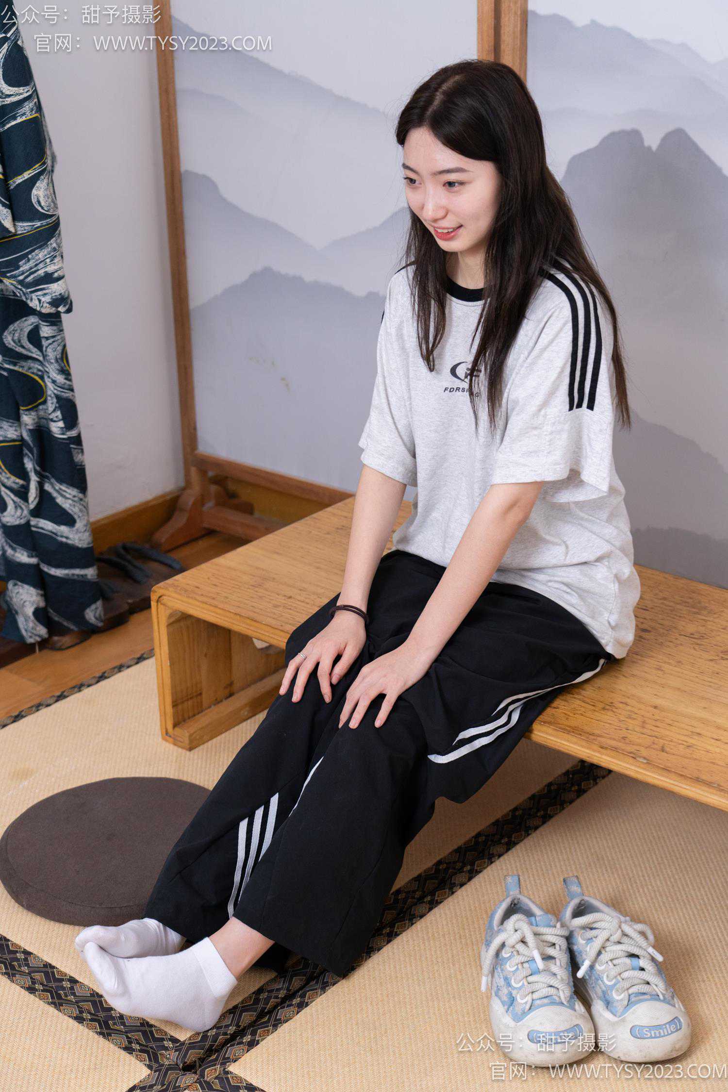 图片[46]-甜予摄影 NO.045 雪梨-帆布鞋、白棉袜、裸足[130P] – 速更版-美库