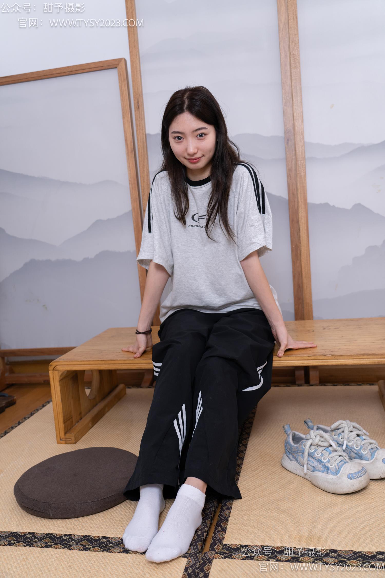 图片[49]-甜予摄影 NO.045 雪梨-帆布鞋、白棉袜、裸足[130P] – 速更版-美库