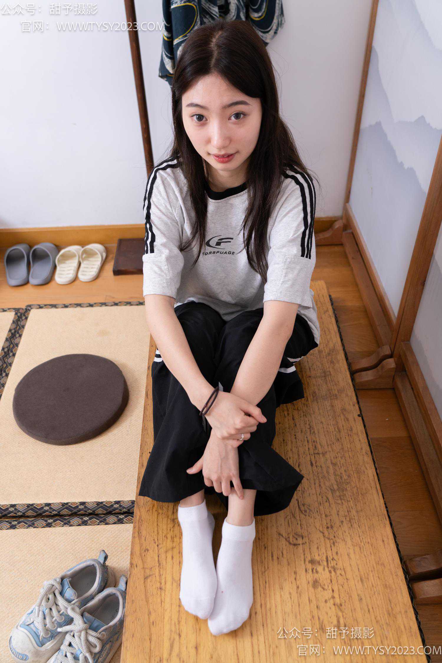 图片[58]-甜予摄影 NO.045 雪梨-帆布鞋、白棉袜、裸足[130P] – 速更版-美库