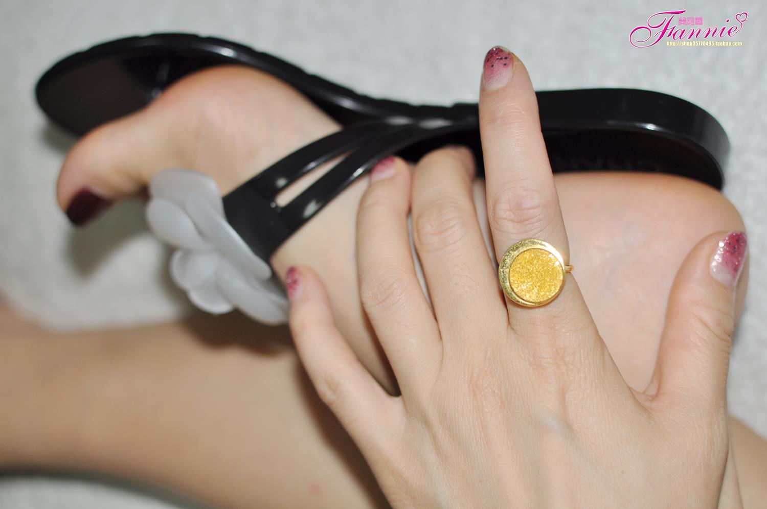 图片[55]-Fannie芬妮每足园 No.609 周末闲情人字拖[71P] – 速更版-美库