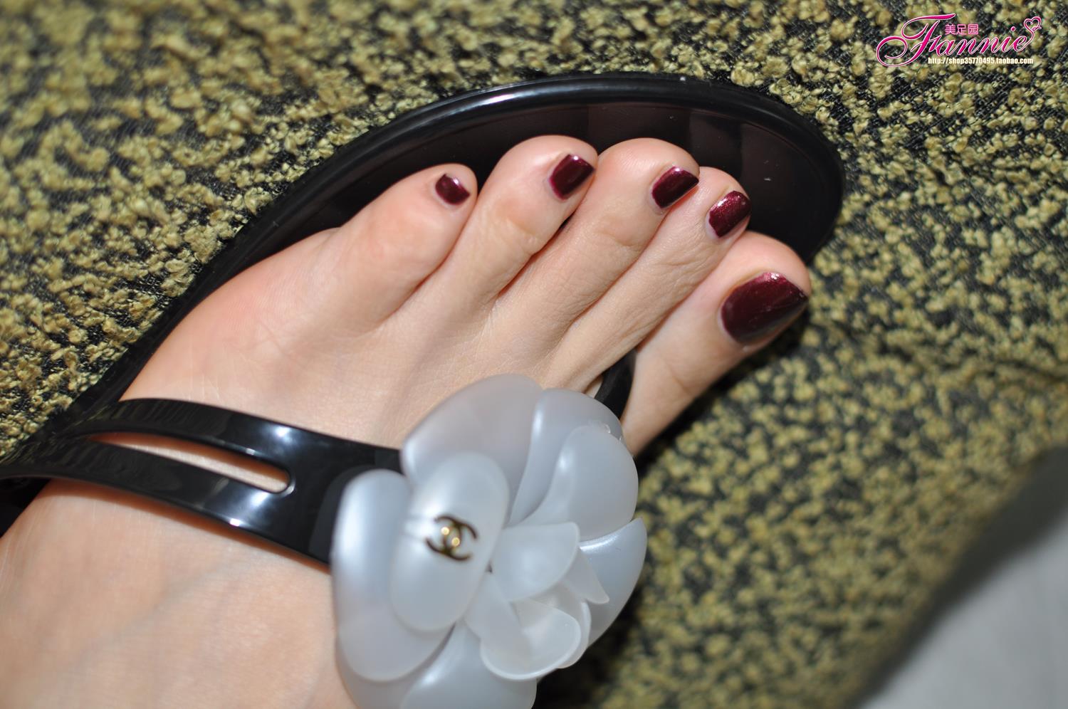 图片[69]-Fannie芬妮每足园 No.609 周末闲情人字拖[71P] – 速更版-美库