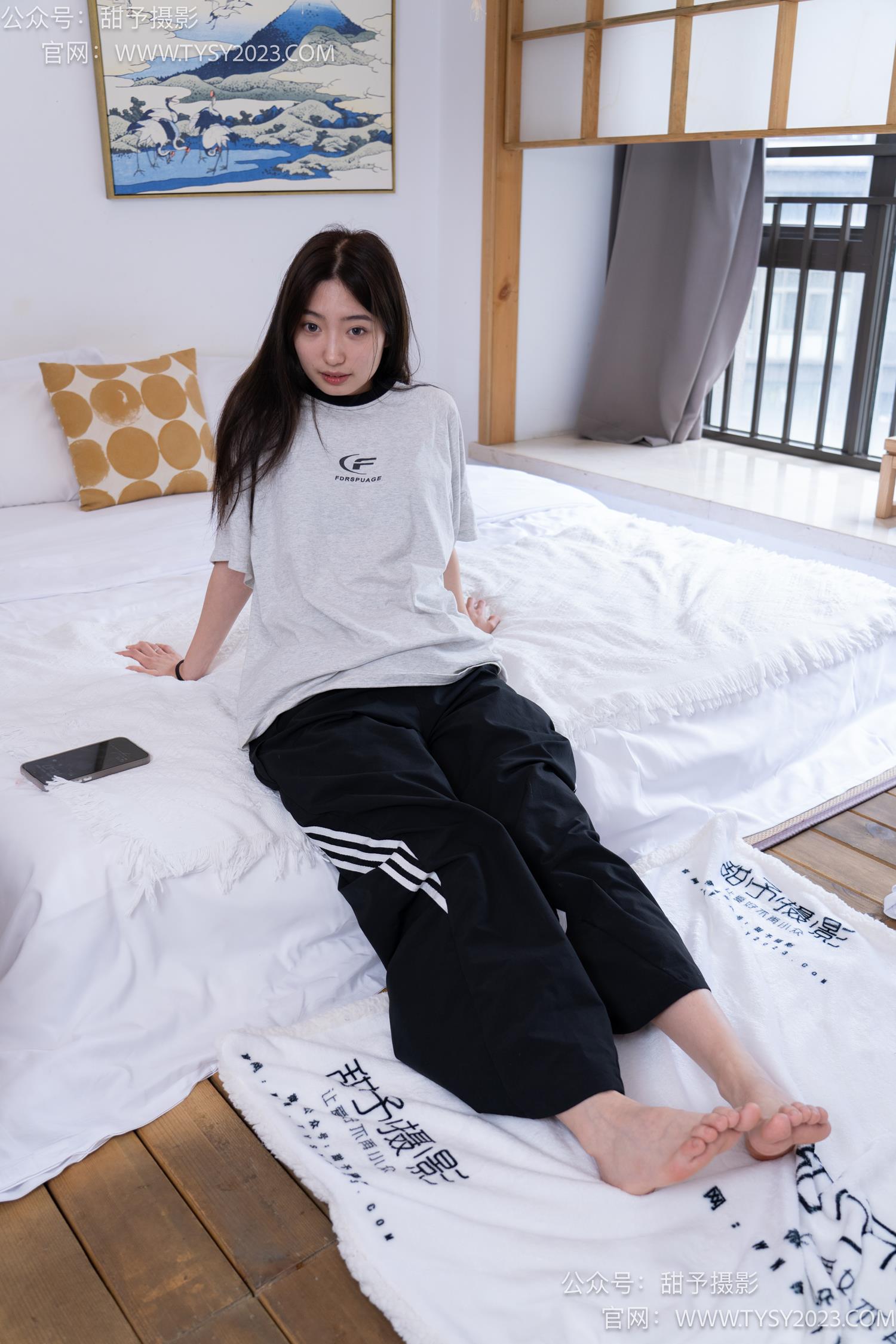 图片[108]-甜予摄影 NO.045 雪梨-帆布鞋、白棉袜、裸足[130P] – 速更版-美库