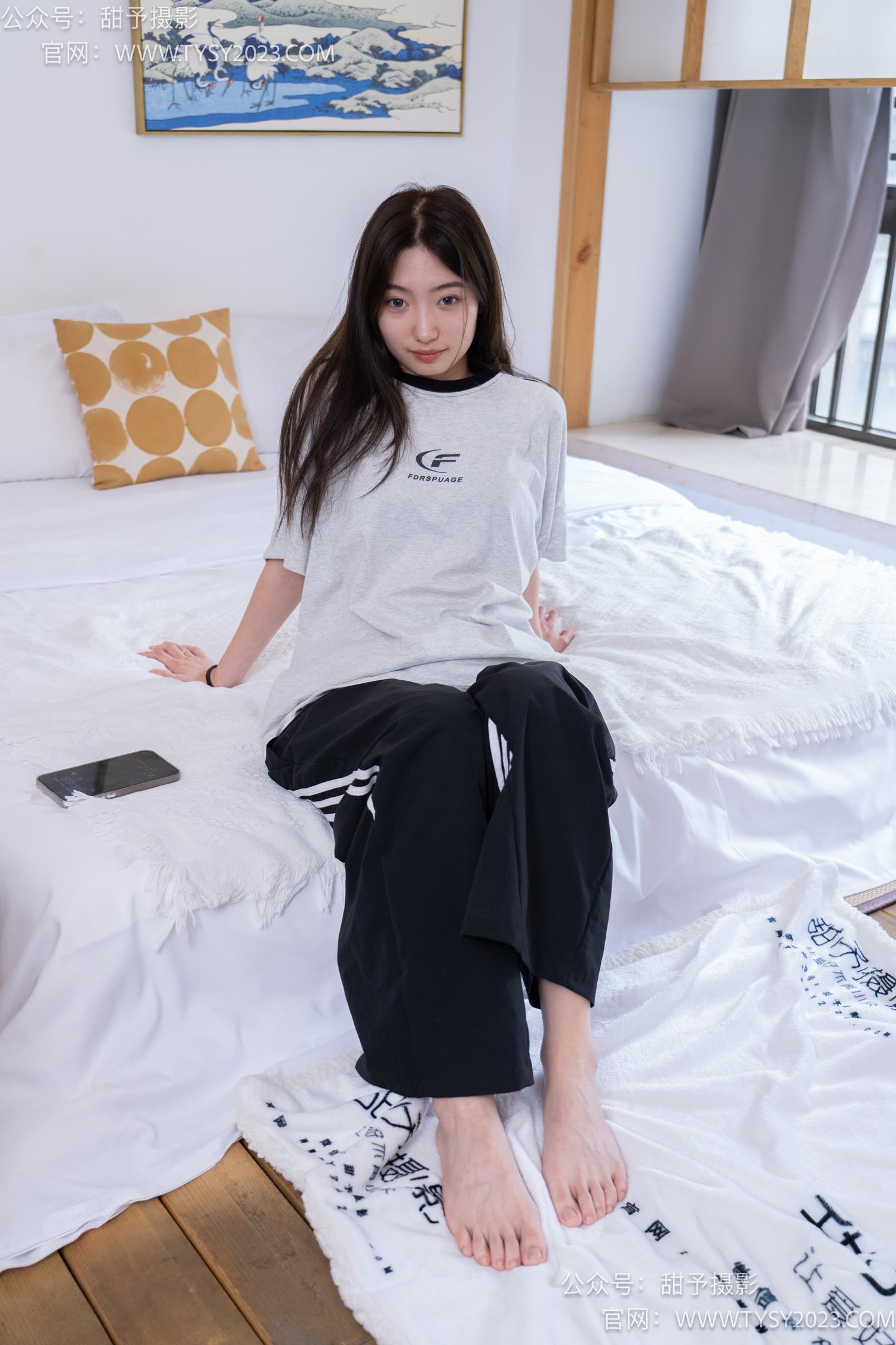 图片[112]-甜予摄影 NO.045 雪梨-帆布鞋、白棉袜、裸足[130P] – 速更版-美库