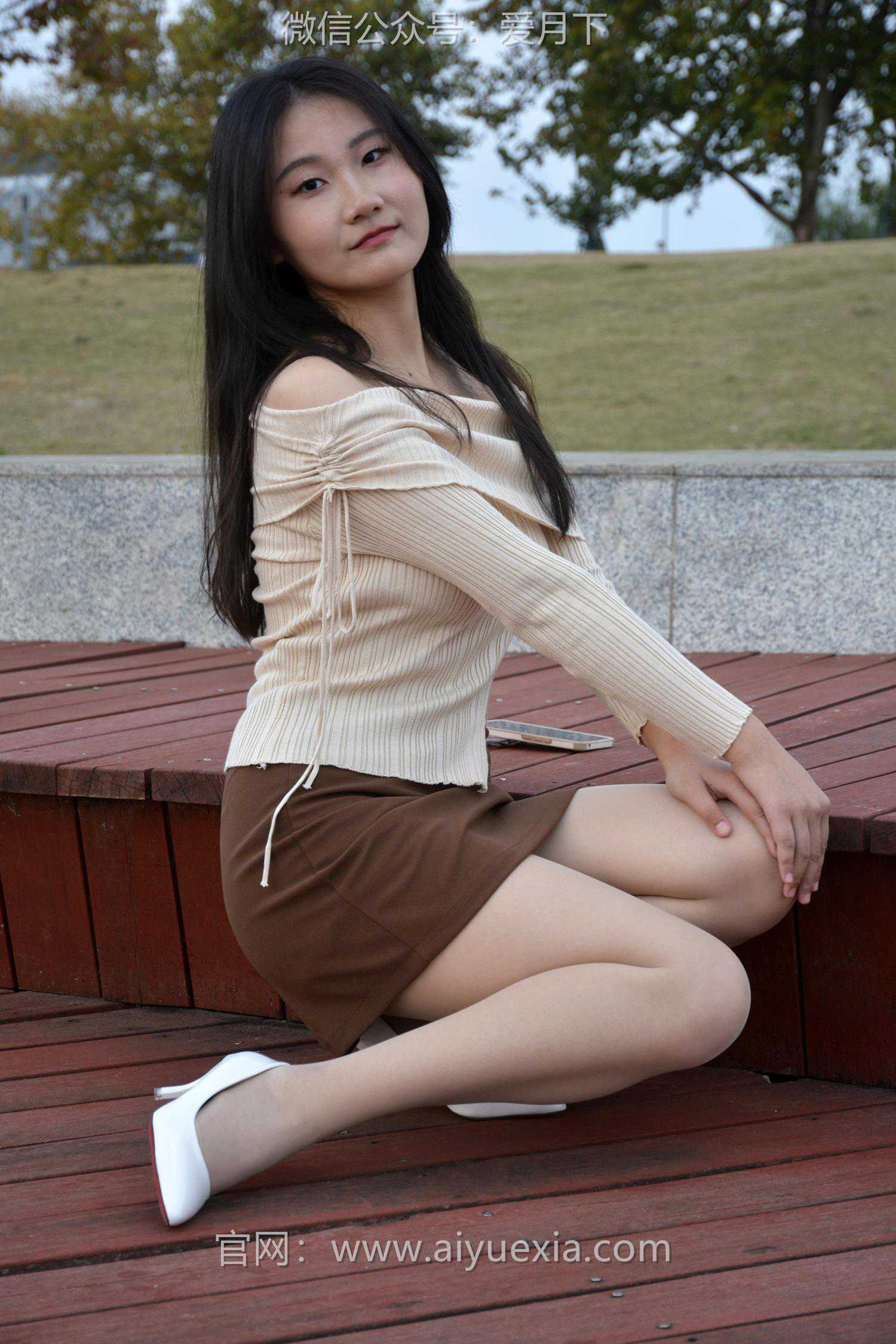 图片[21]-月下摄影 NO.007 恰恰~一字肩 尴尴尬尬的第一次驾驭一字肩服饰！[100P] – 速更版-美库