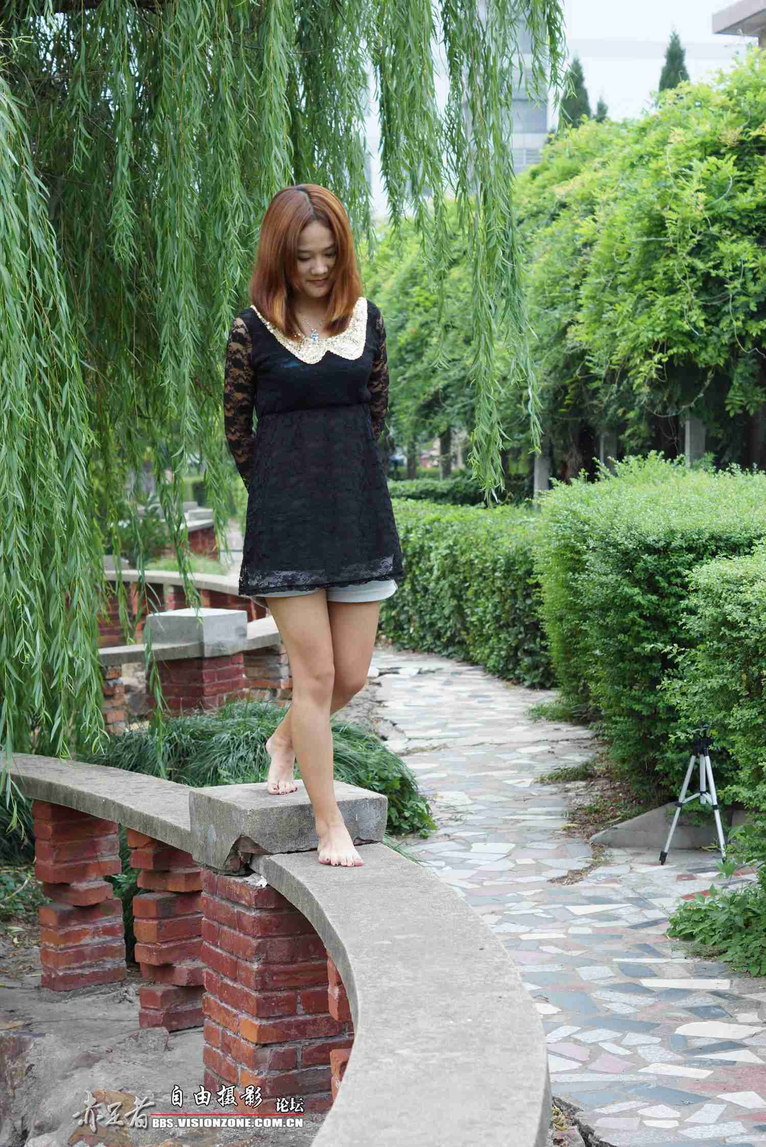 图片[43]-自由摄影 No.275 “云梯”上自由漫步 姓感黑甲 [50P] – 速更版-美库